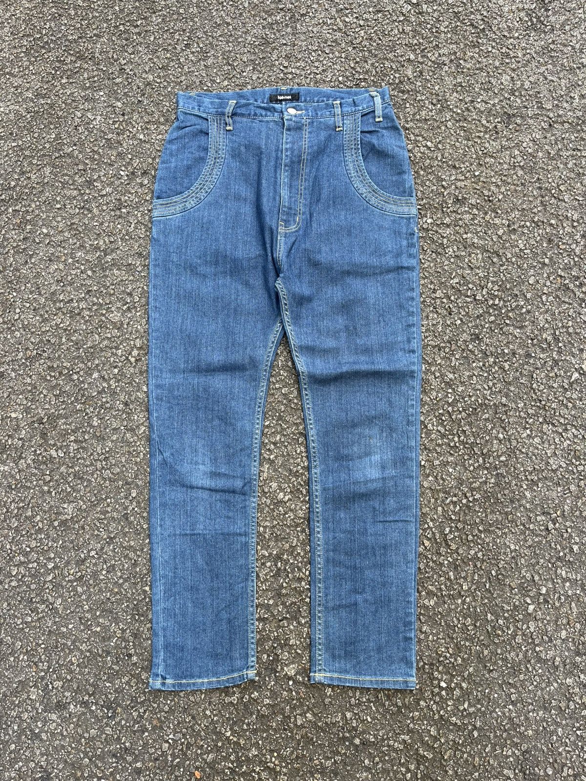 Issey Miyake Ne-Net Bagger Jeans Issey Miyake Pants Size US 29 - 2 Thumbnail