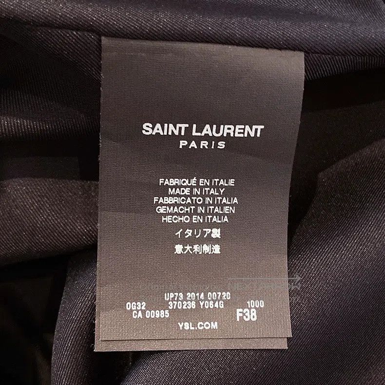 Saint Laurent Paris Saint Laurent Paris Navy anchor gold button coat Size XS / US 0-2 / IT 36-38 - 8 Thumbnail