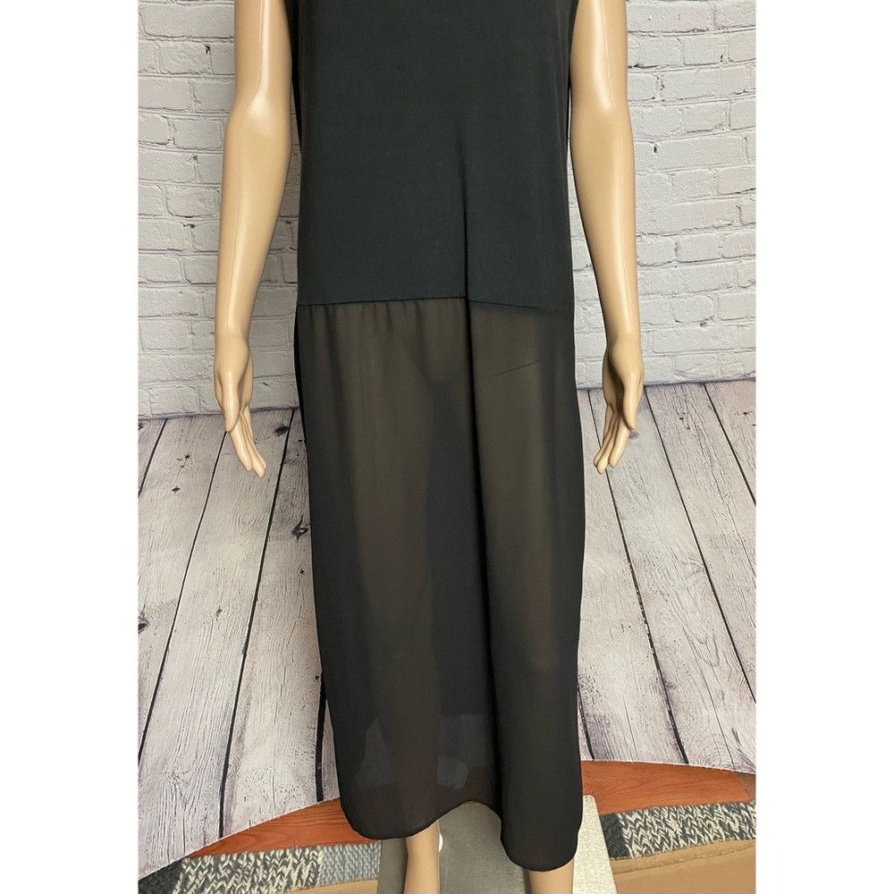 Other New Cha Cha Vente Black Long Sheer Bottom Top Tunic Size L Size L / US 10 / IT 46 - 9 Thumbnail
