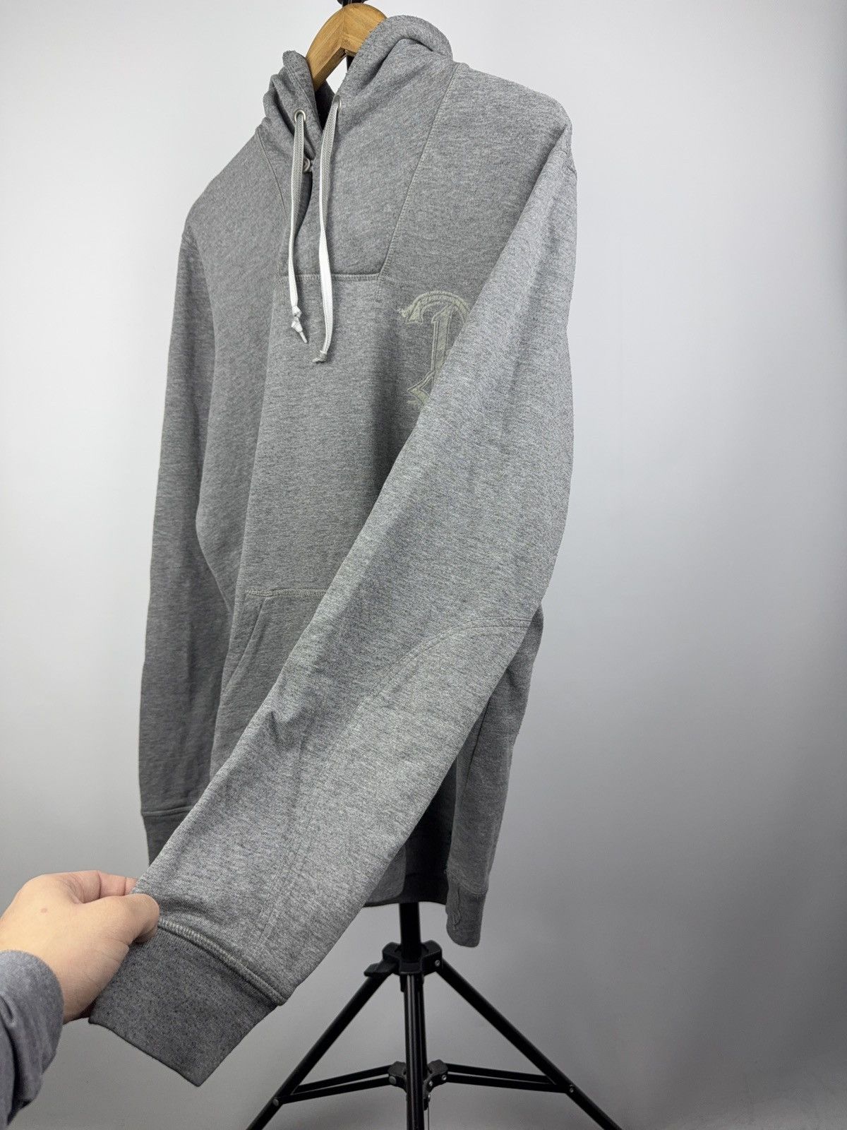 Diesel Luxury Vintage 00s Diesel Superior Division Hoodie XL 🩶 Size US XL / EU 56 / 4 - 8 Thumbnail