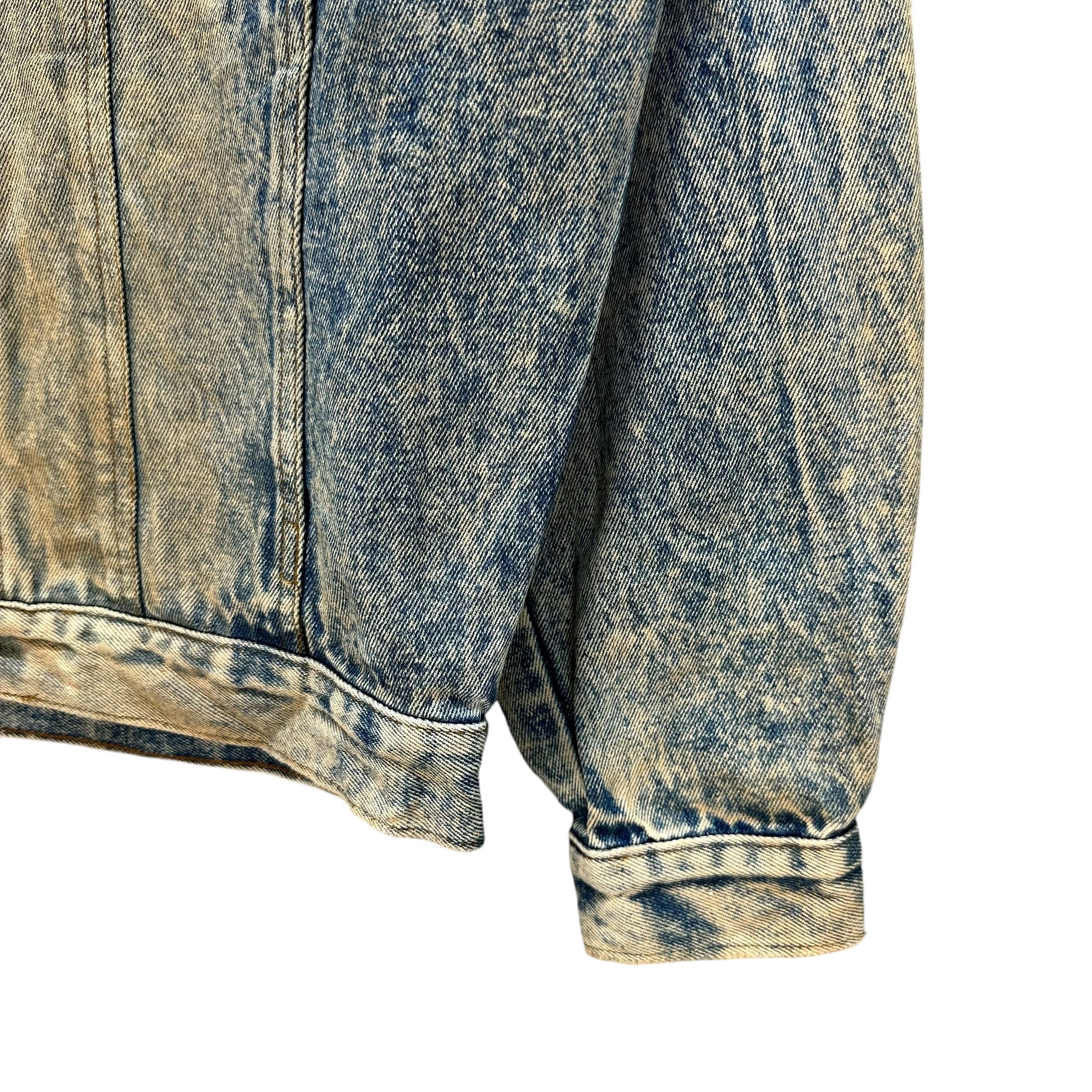 Vintage BRIGHT LIGHTS Washed Denim Jacket #A52-1203 Size US M / EU 48-50 / 2 - 6 Thumbnail