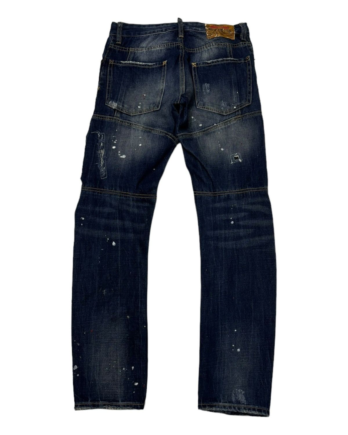 Dsquared2 DSQUARED2 CRAZY DISTRESSED PAINTER JEANS Size US 29 - 6 Thumbnail