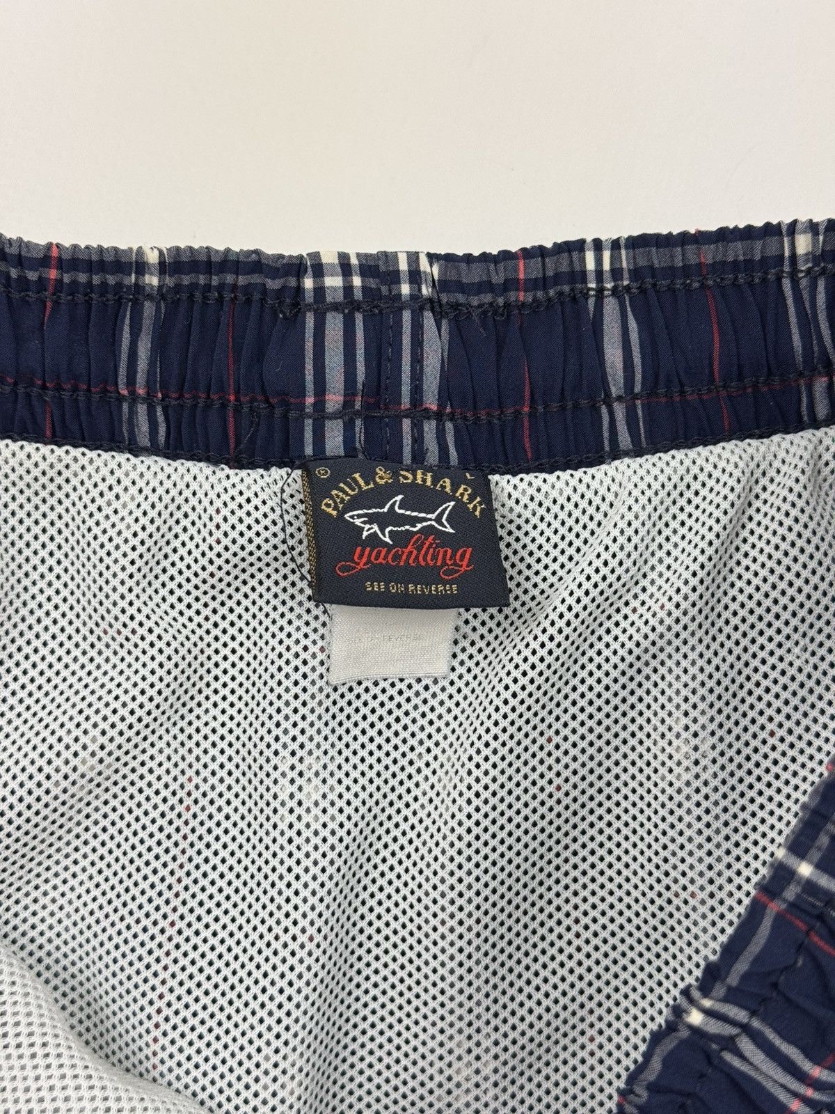 Paul & Shark Paul&Shark Yachting Check Swim Shorts Size US 34 / EU 50 - 6 Thumbnail
