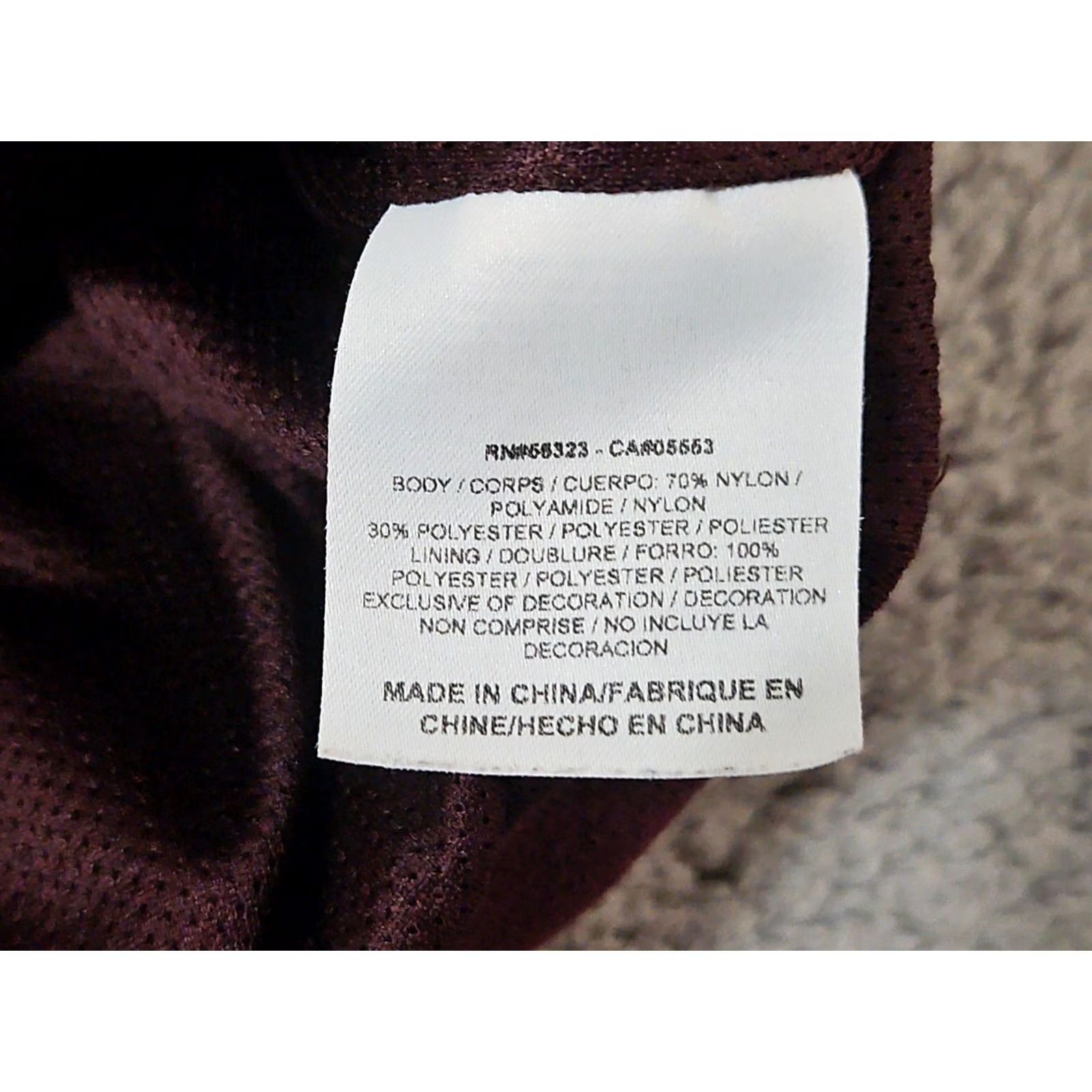 Nike Nike Hoodie Full Zip Maroon Red XL Men's Size US XL / EU 56 / 4 - 5 Thumbnail