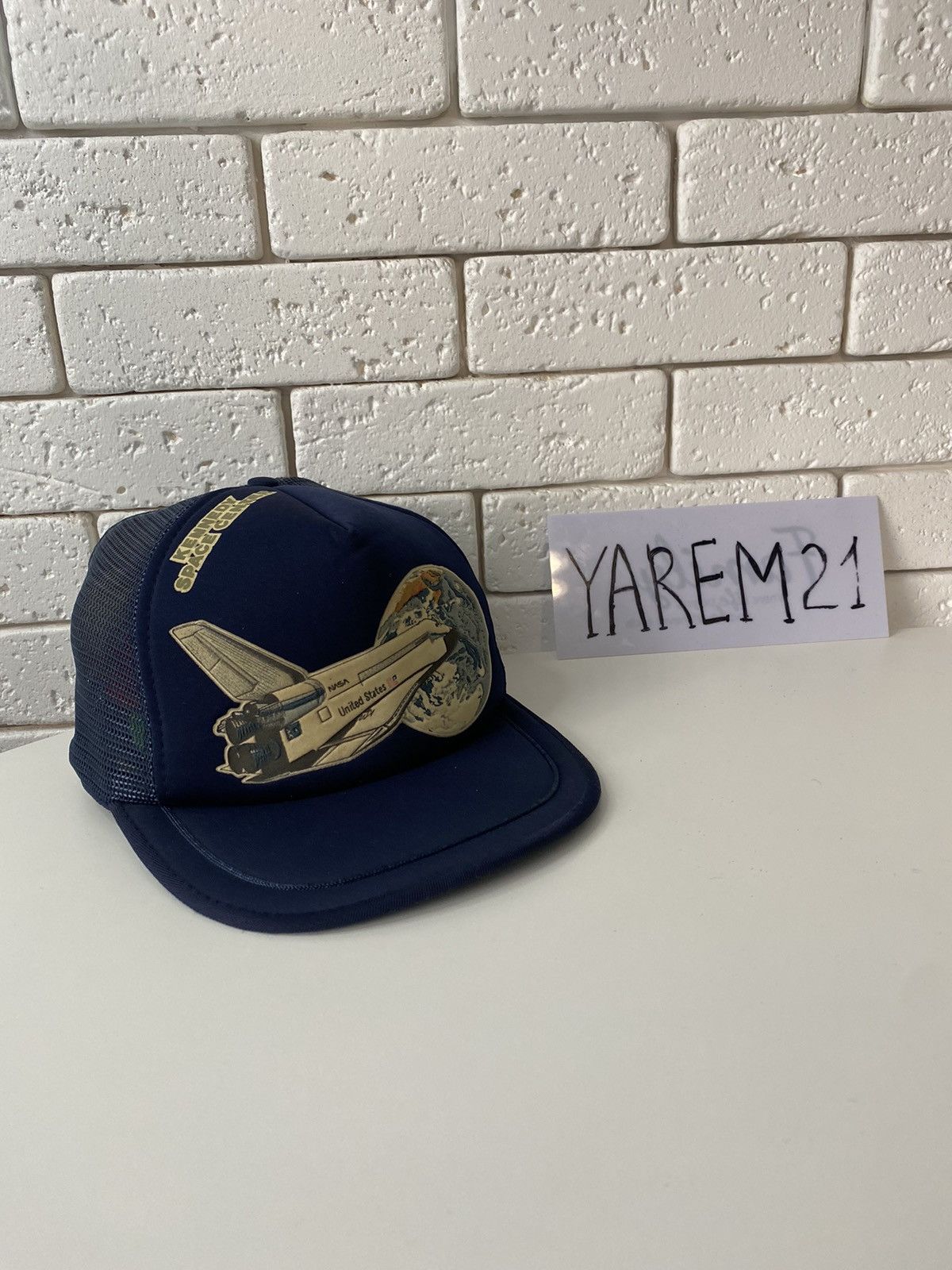 Vintage Kennedy Space center tracker cap hat Size ONE SIZE - 1 Thumbnail