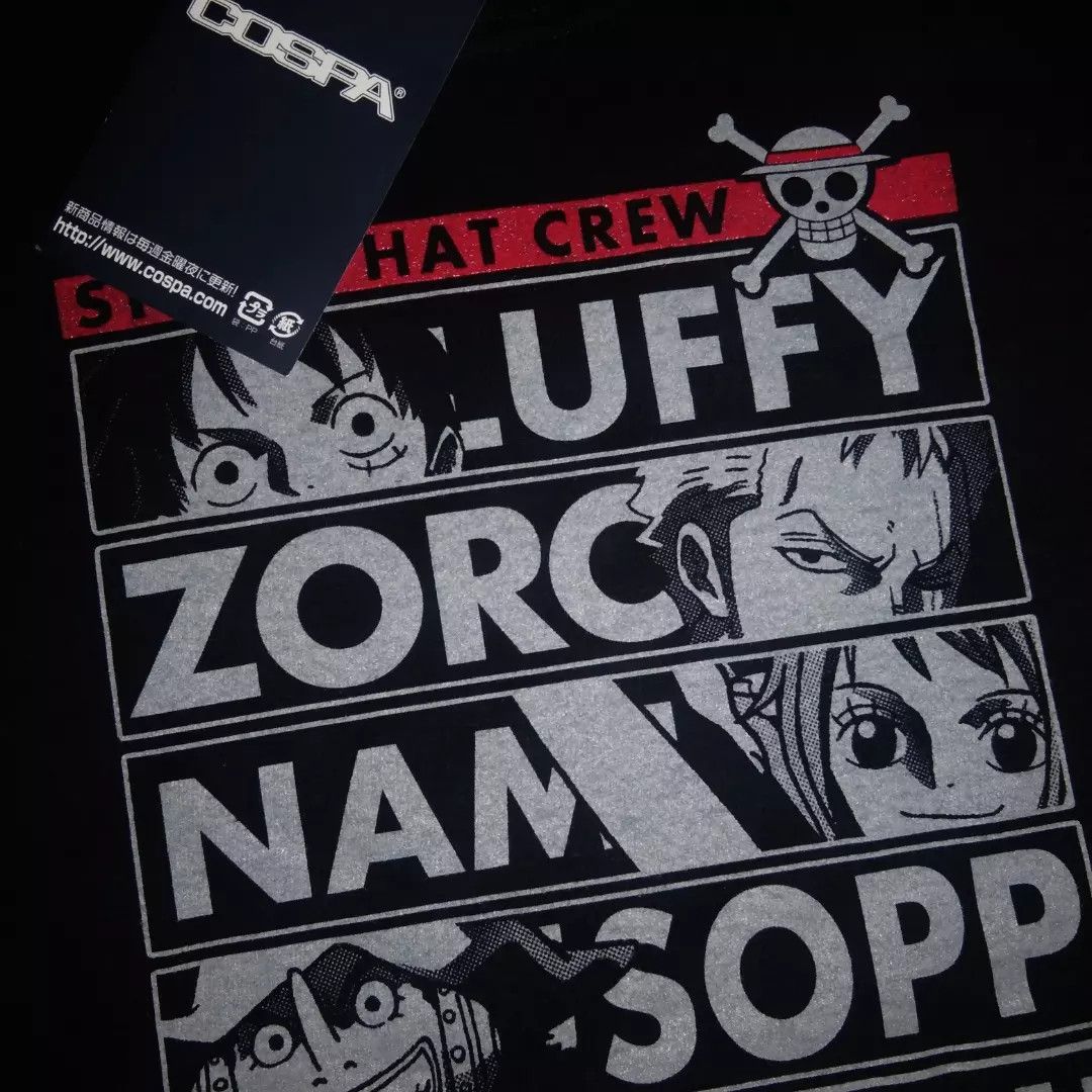 Japanese Brand NWT NEW One Piece Cospa Mugiwara Pirates ☠ tshirt anime 🇯🇵 Size US S / EU 44-46 / 1 - 1 Thumbnail