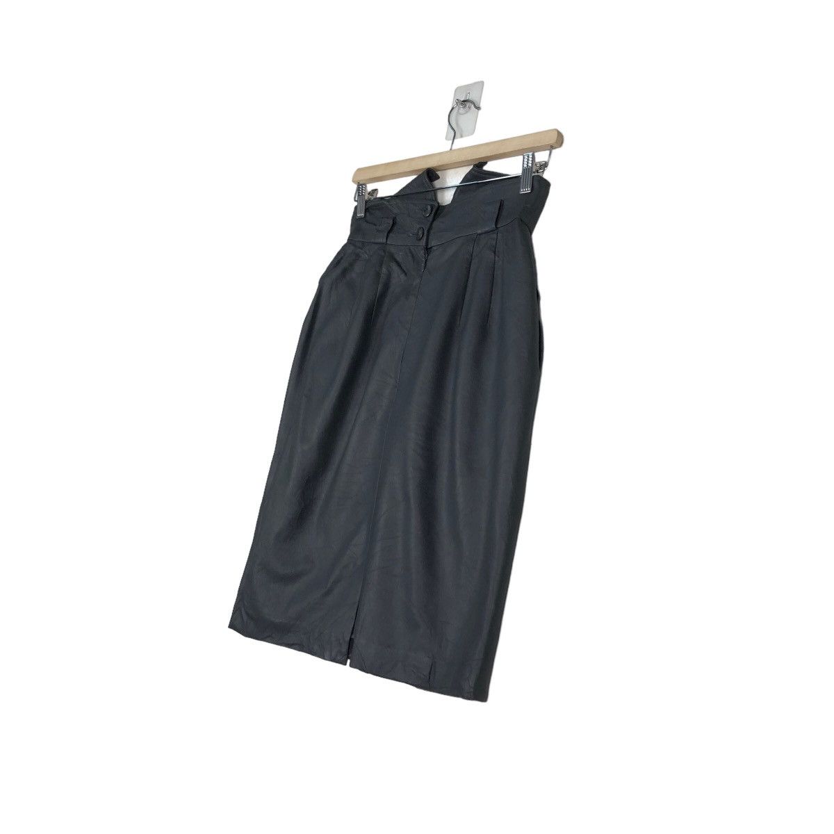 Christian Dior Monsieur 🔥Soft Leather Skirt Christian Dior Pret-A-Porter Size 26" / US 2 / IT 38 - 8 Thumbnail