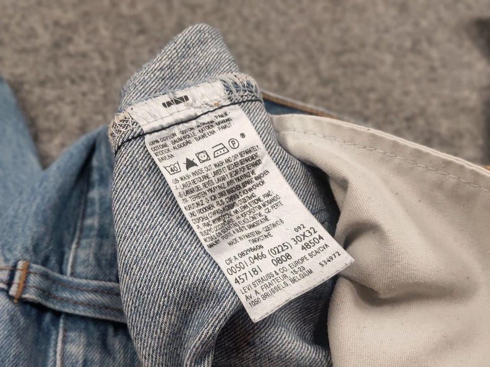 Vintage Levis Faded if six was nine Style cross Jeans Y2K