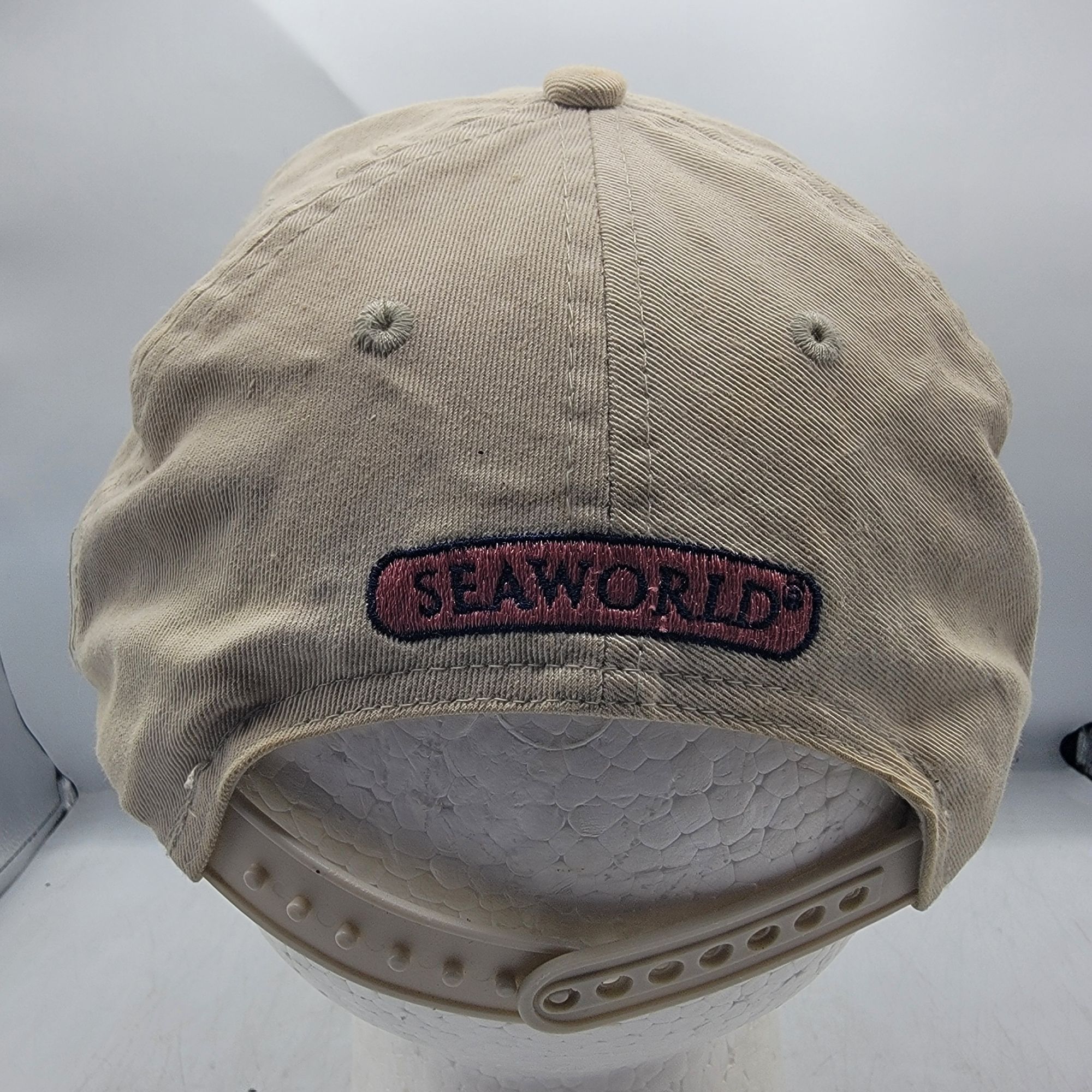Other × Vintage Vintage SeaWorld Adventure Parks Shamu Dolphin Hat Cap Adjus Size ONE SIZE - 3 Thumbnail