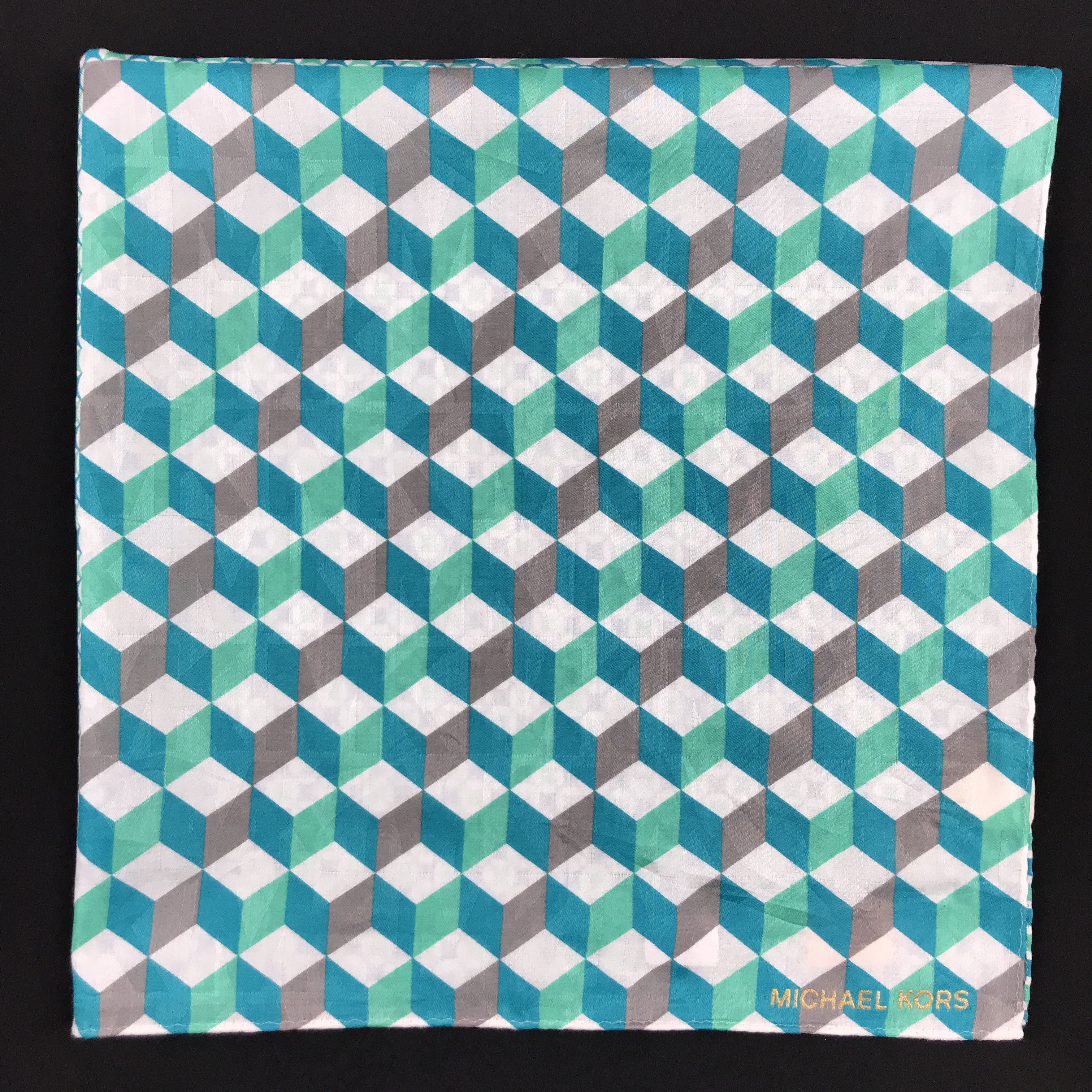 Designer × Michael Kors × Vintage Vintage Michael Kors Bandana Neckerchief Handkerchief Size ONE SIZE - 2 Thumbnail