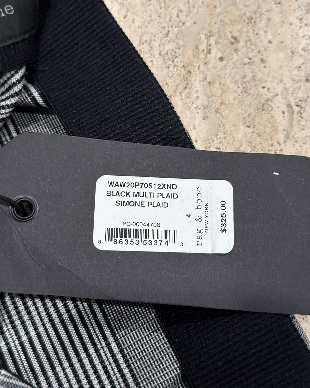 Rag & Bone Rag & Bone Simone Plaid Pants Size 27" / US 4 / IT 40 - 5 Thumbnail