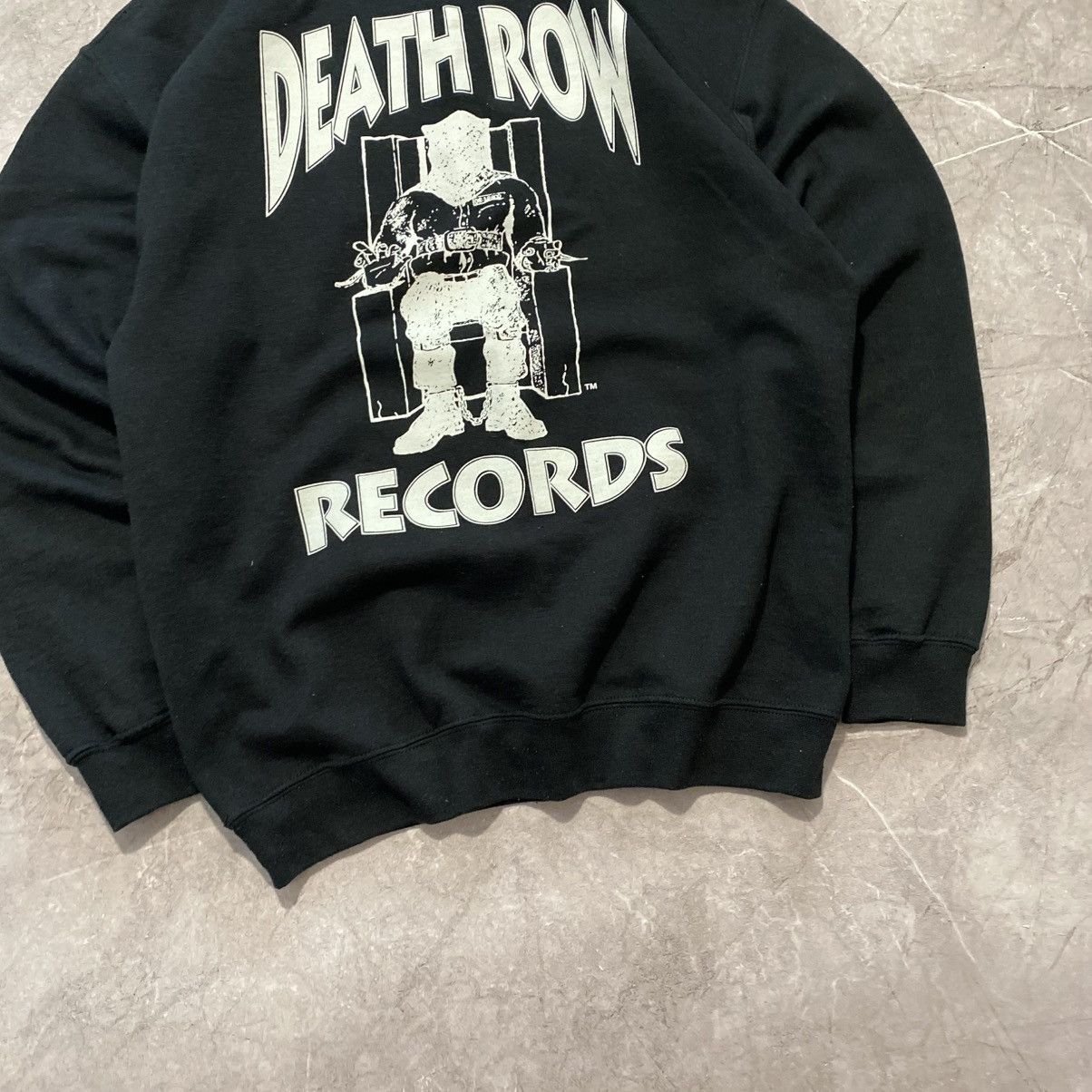 VINTAGE DEATH ROW RECORDS BIG LOGO SWEATSHIRT 00s