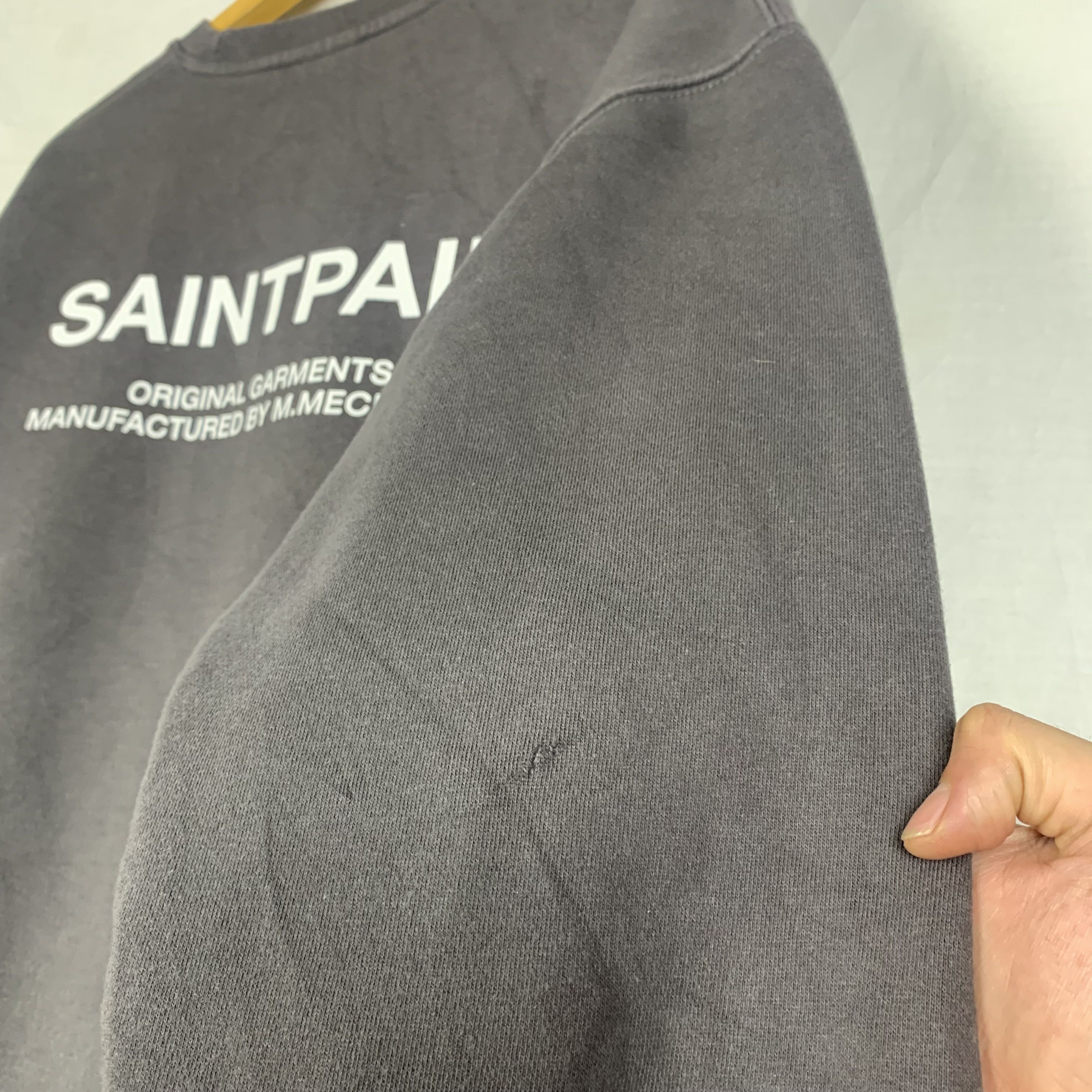 Japanese Brand Saintpain Streetwear Sweatshirt Crewneck Size US M / EU 48-50 / 2 - 5 Thumbnail