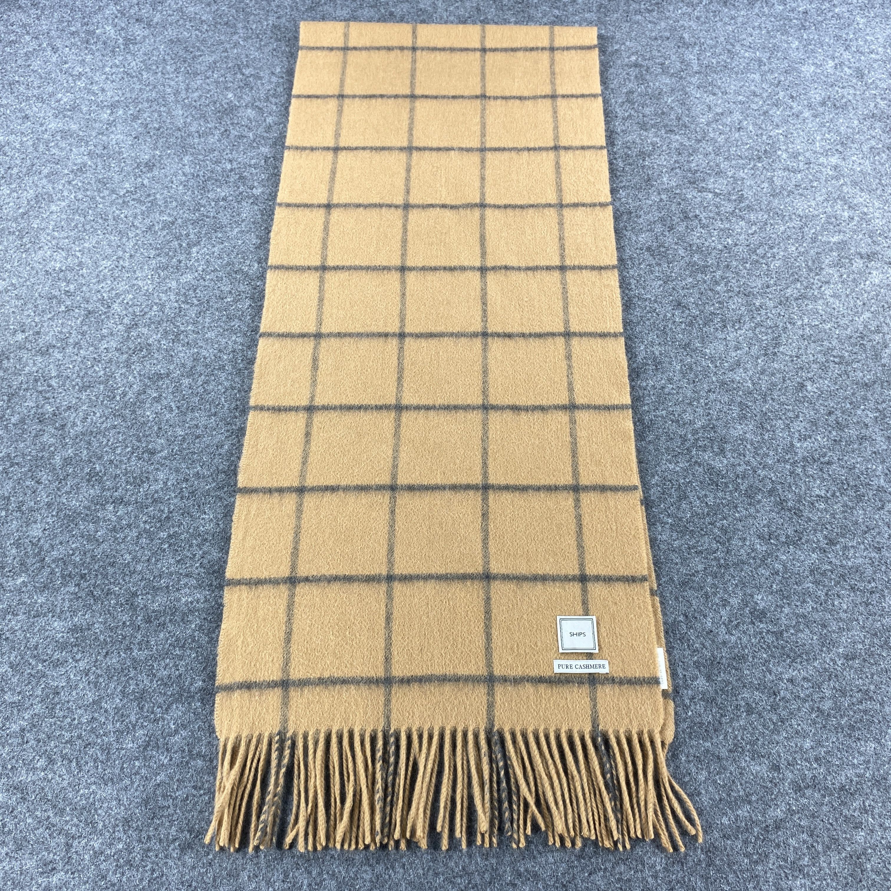 SHIPS × Vintage GF10647 Ships Scarf Neck Wear Muffler Nova Check Size ONE SIZE - 5 Thumbnail