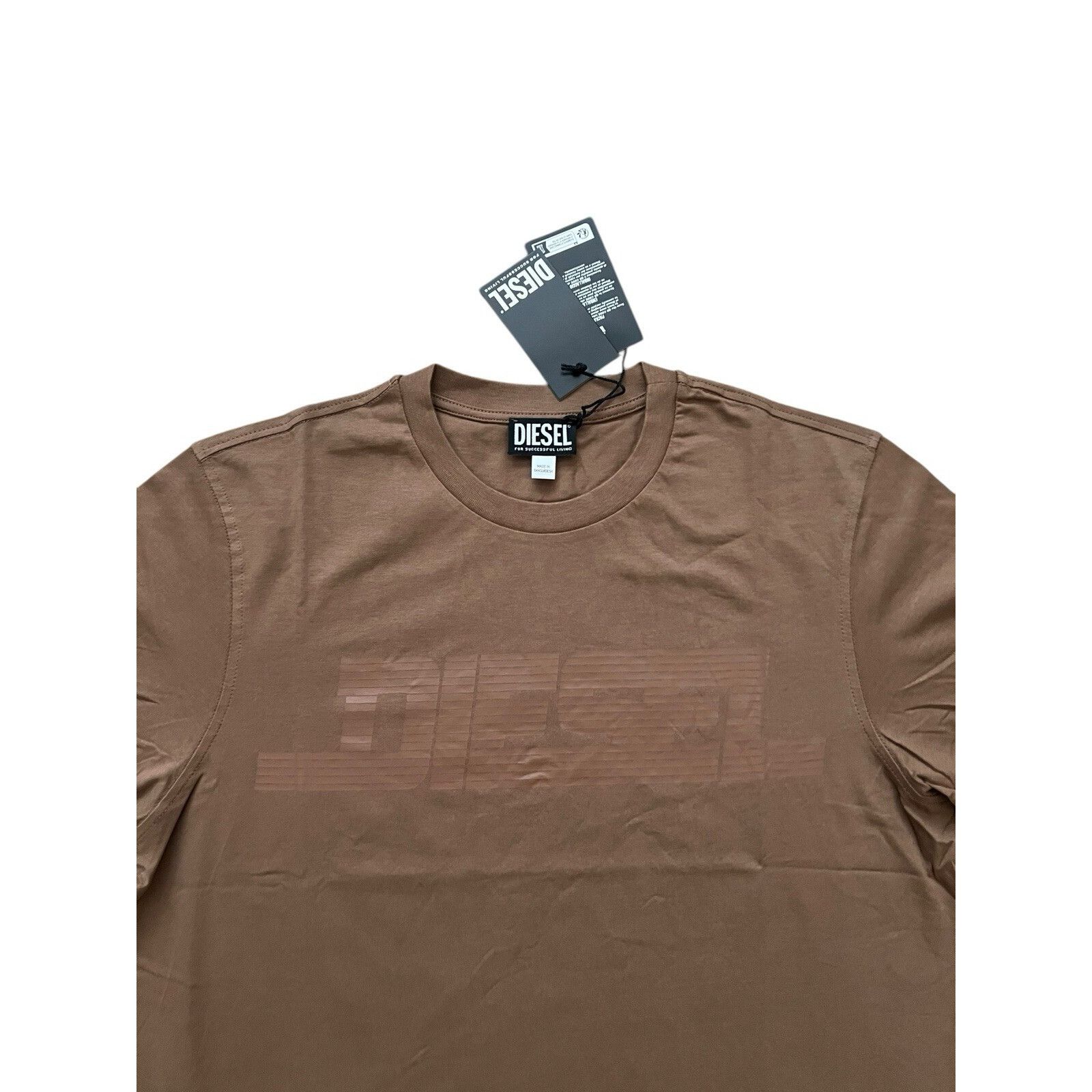 Diesel Diesel T-Just Maglietta T-Shirt NWT $80 Brown Size XL Size US XL / EU 56 / 4 - 2 Thumbnail