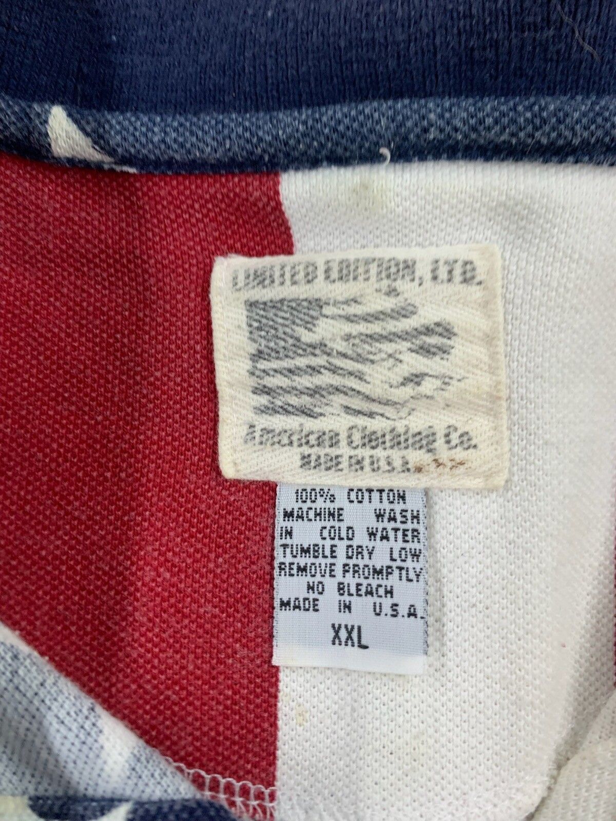 Vintage Vintage American Flag Polo Size US XXL / EU 58 / 5 - 1 Thumbnail