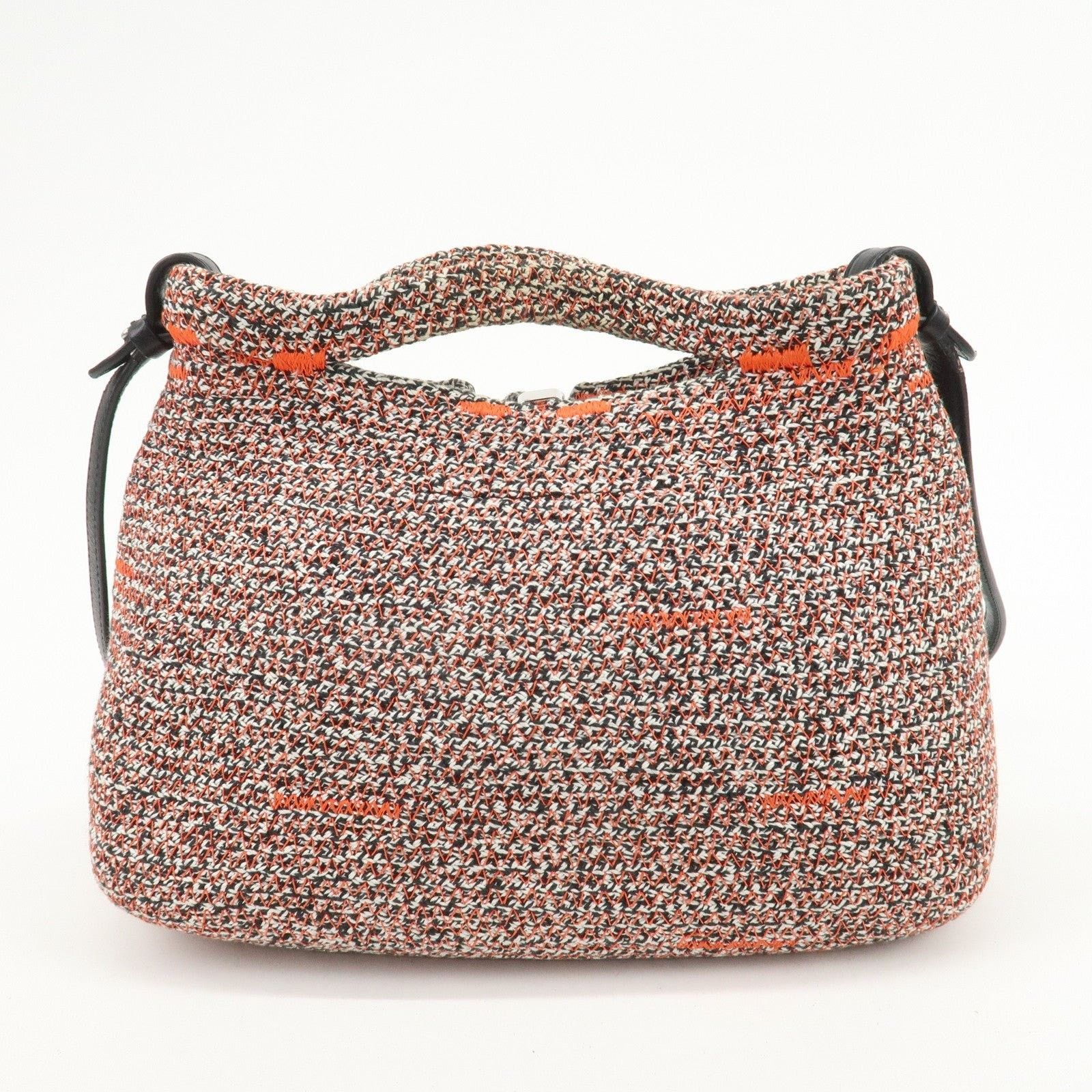 Balenciaga Balenciaga Zigzagger Canvas & Leather Shoulder Bag Size ONE SIZE - 2 Thumbnail