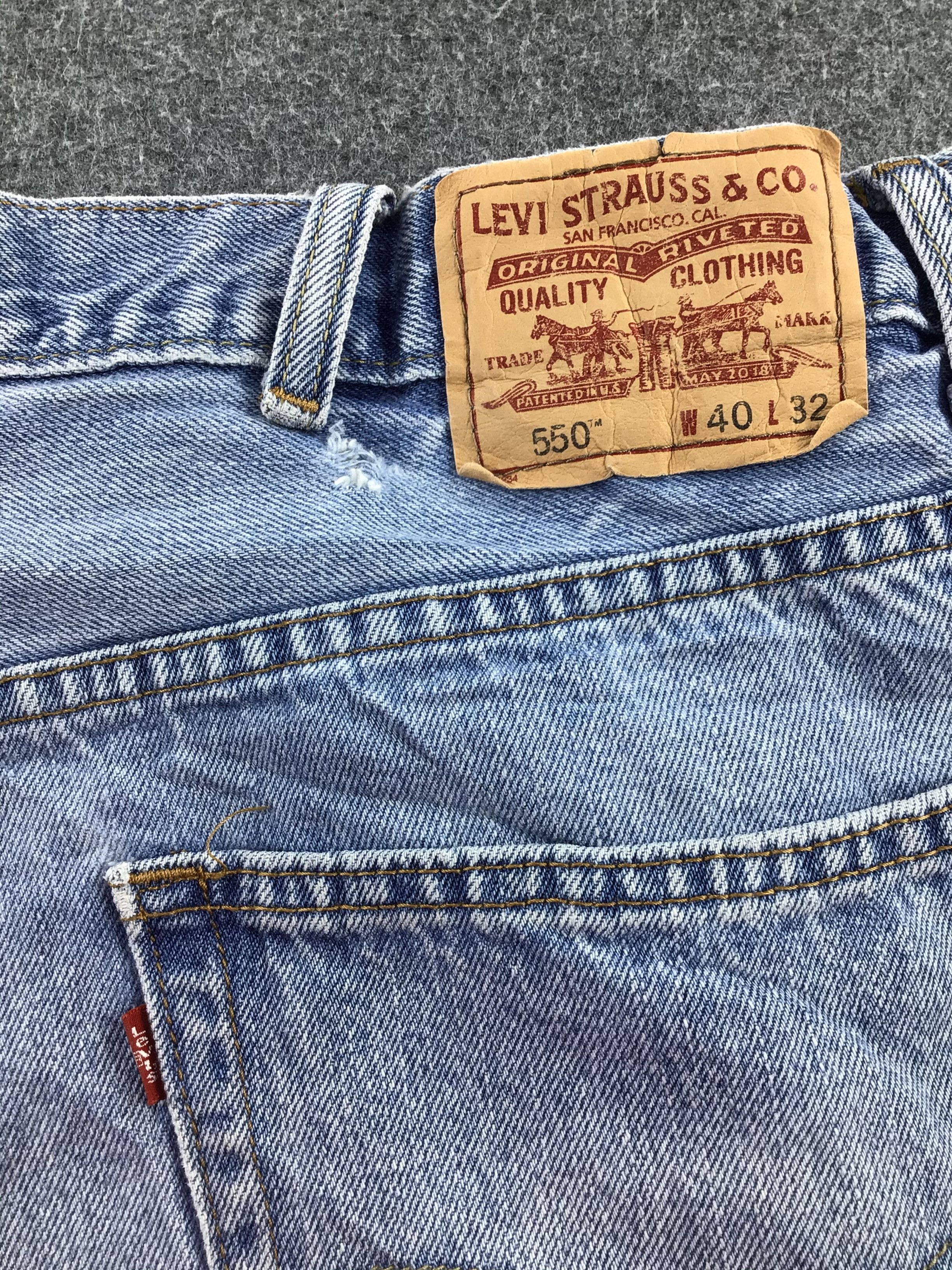 Levi's Vintage Levis 550 Jeans-JM562 Size US 38 / EU 54 - 6 Thumbnail