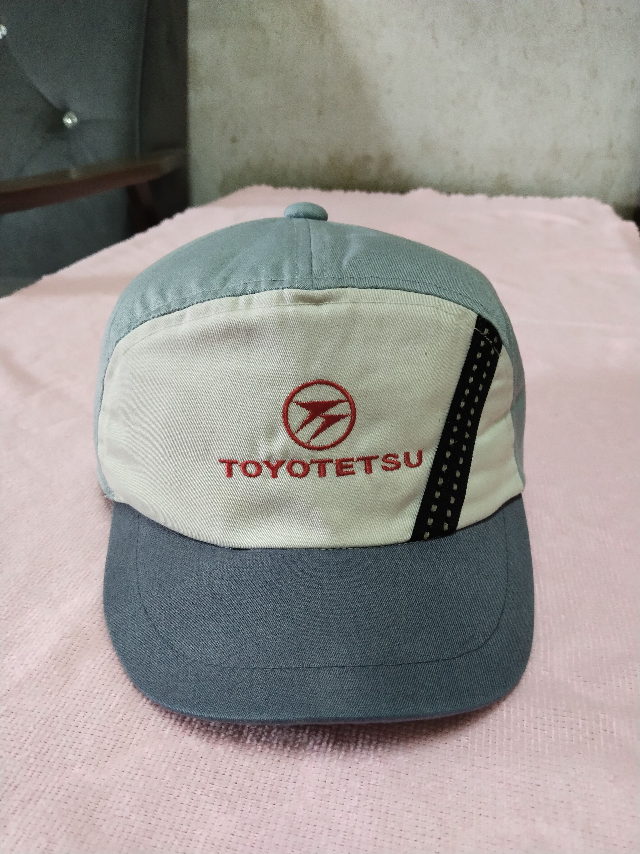 Japanese Brand VINTAGE TOYOTEKSU RACING YKK ADJUSTABLE WORKER CAP Size ONE SIZE - 1 Thumbnail