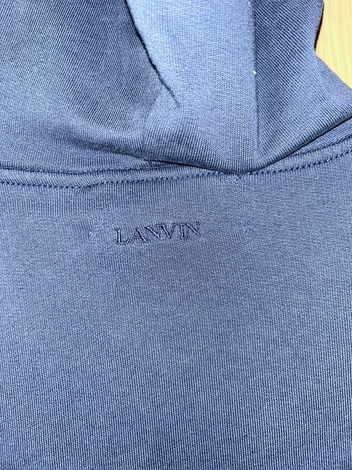 Lanvin Lanvin Curb Hoodie Navy Size US M / EU 48-50 / 2 - 3 Thumbnail