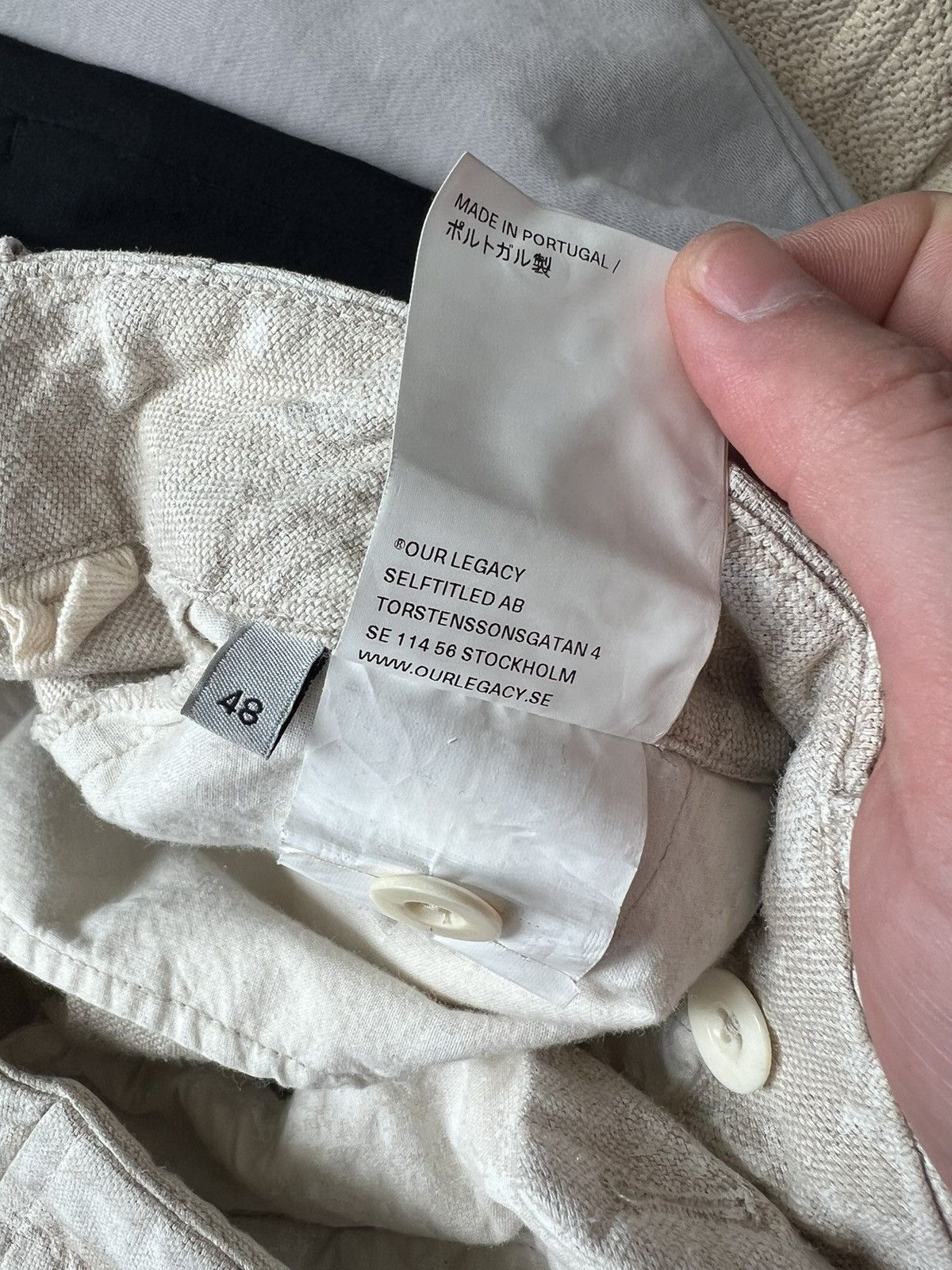 Our Legacy Our Legacy Borrowed Pained Pants Size US 30 / EU 46 - 3 Thumbnail