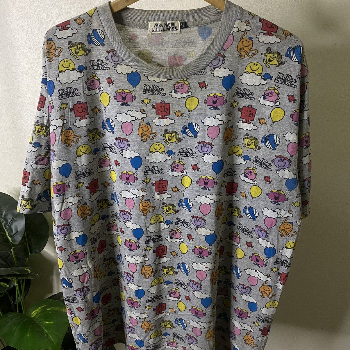Cartoon Network Vintage 2000s Mr. Men and Little Miss Animated Series Tee Size US XL / EU 56 / 4 - 2 Thumbnail
