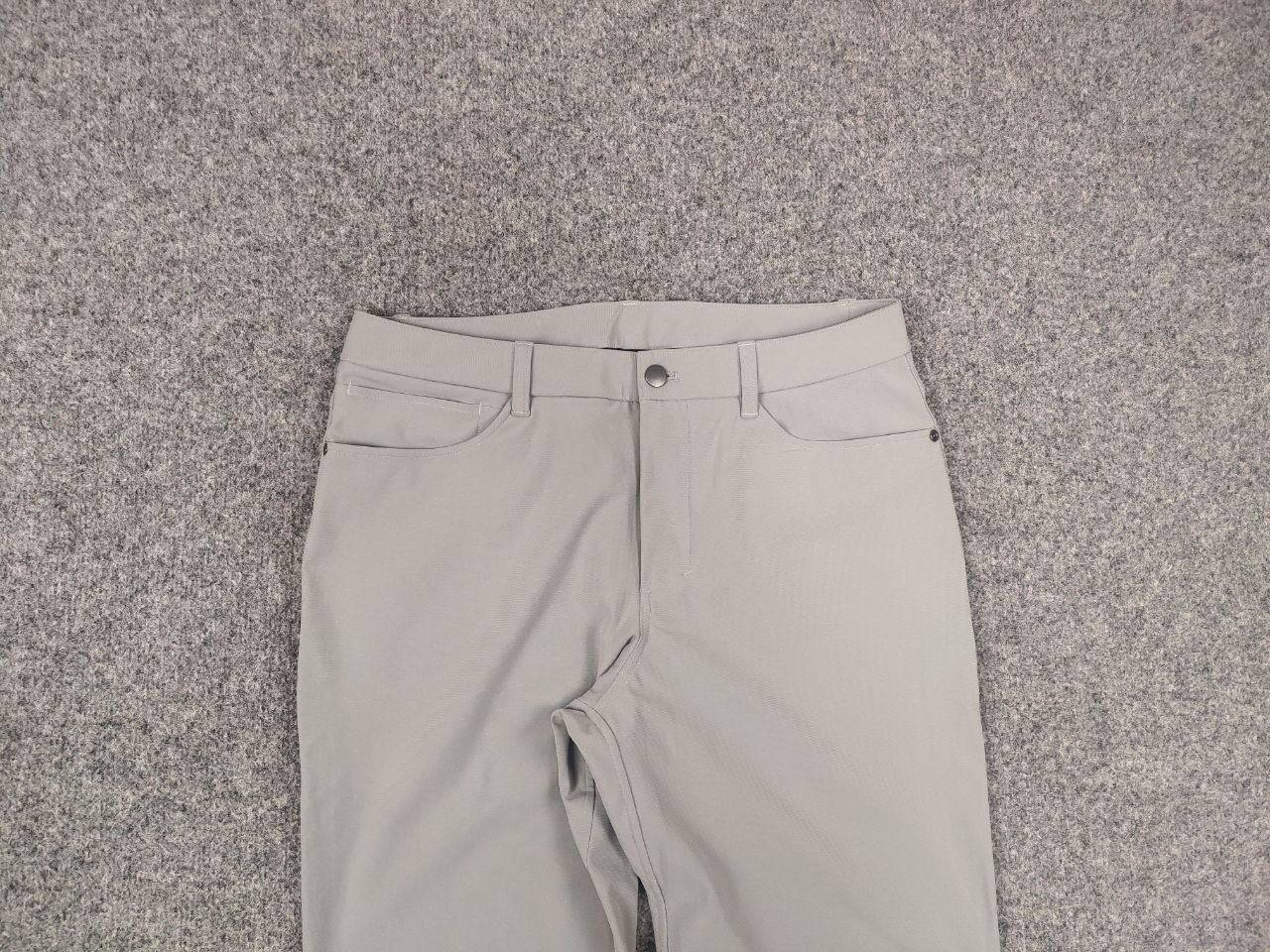 Lululemon Lululemon selvedge mens gray Stretch Trouser Chino Pants Size US 31 - 3 Thumbnail