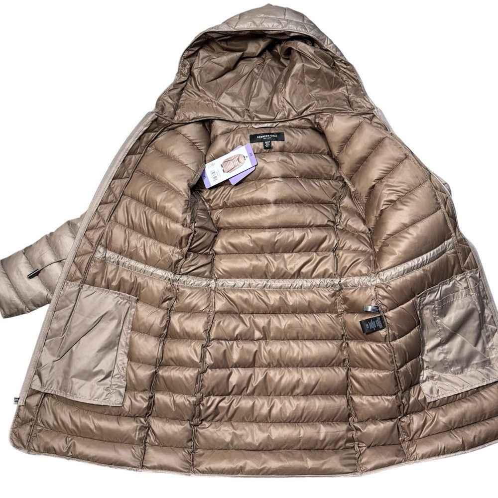 Kenneth Cole NWT New Kenneth Cole Quilted Anorak Brown Jacket Size XS Size XS / US 0-2 / IT 36-38 - 5 Thumbnail