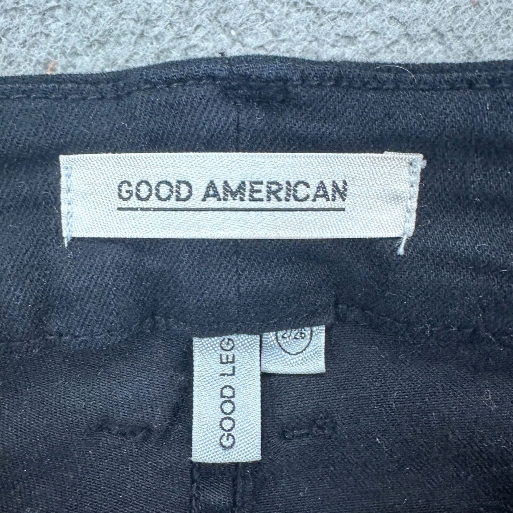 Good American Good American Jeans Skinny Women 2 26 Black Button Fly Stretch Slim Fit Pockets Denim 29 Inseam 27 Waist Womens Jeans Size 26" / US 2 / IT 38 - 3 Thumbnail