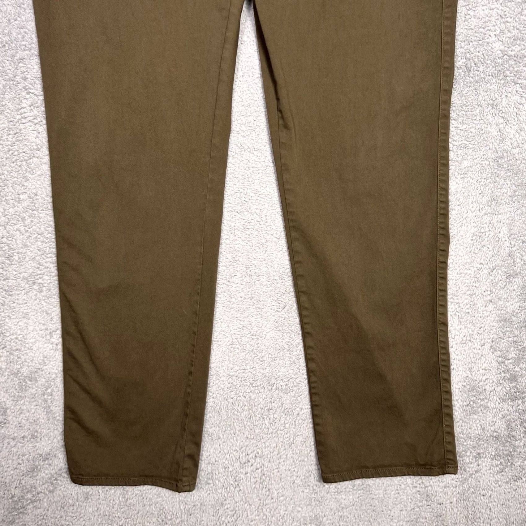 Peter Millar Peter Millar Pants Mens 40x34 Chino 5-Pocket Ultimate Sateen Regular Rise Mid Breathable Soft Brown Size US 40 / EU 56 - 2 Thumbnail