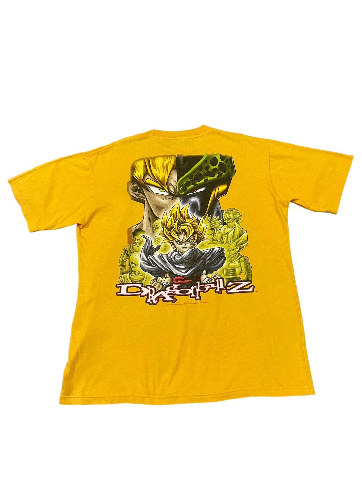 Anime Vintage 2000 Dragon Ball Z Overprint Gohan Character Size US XL / EU 56 / 4 - 1 Thumbnail