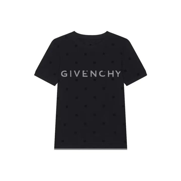 Givenchy Givenchy Layered Logo Print Short Sleeve T-shirt Size M / US 6-8 / IT 42-44 - 1 Thumbnail