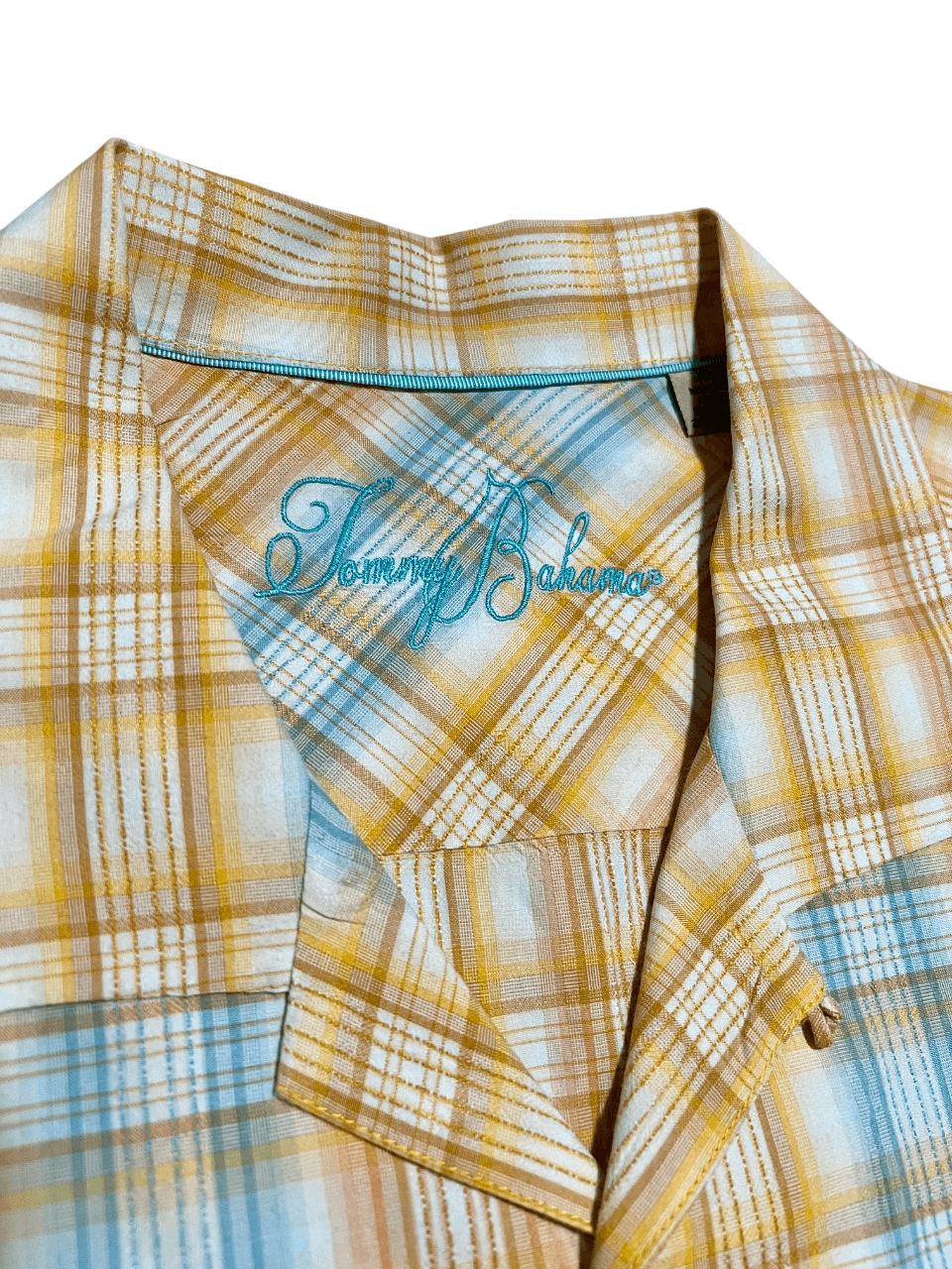 Tommy Bahama Tommy Bahama Plaid Short Sleeve Button Down Shirt Size US XL / EU 56 / 4 - 2 Thumbnail