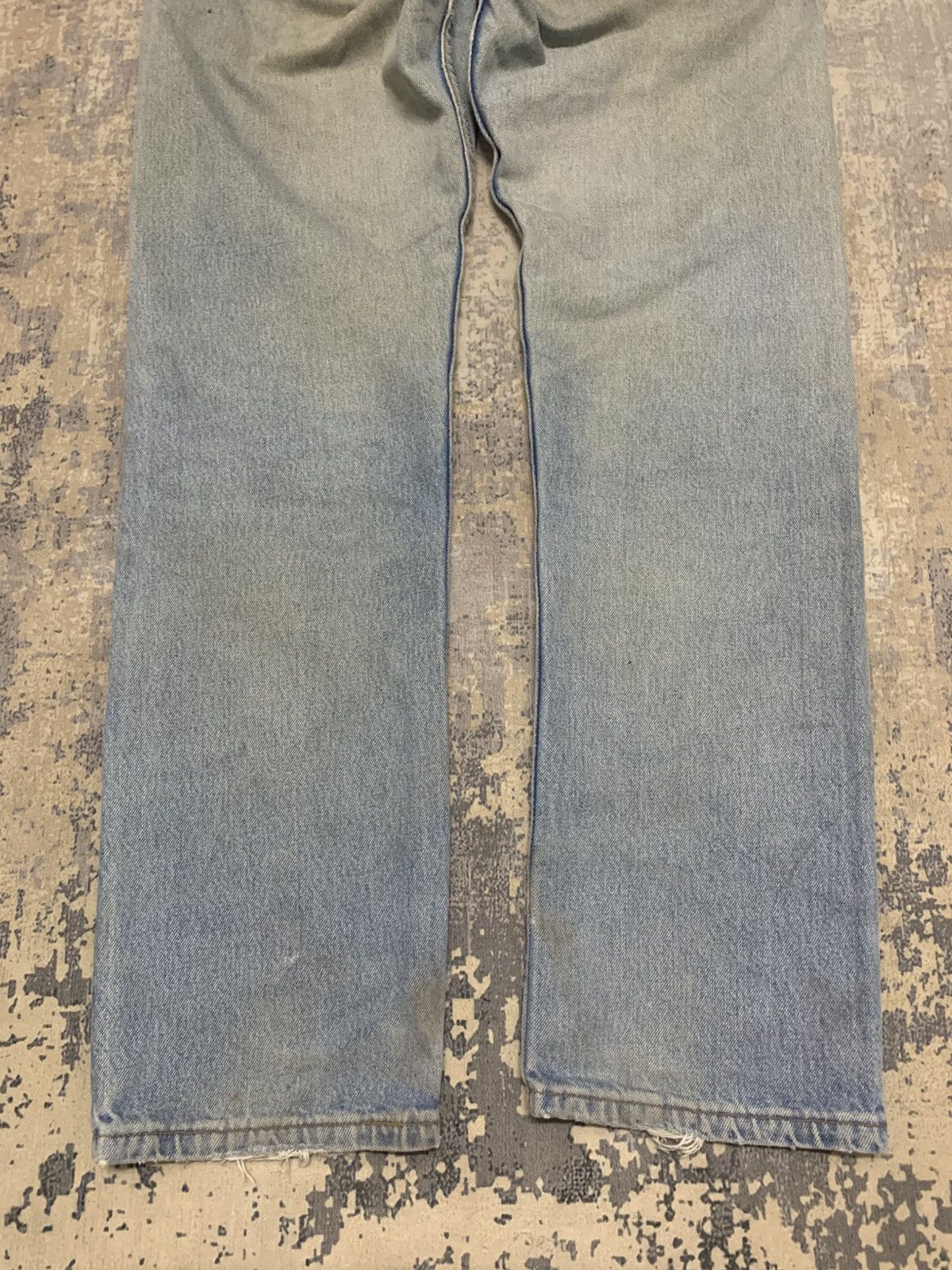 Levi's Vintage Levis 501 Rusty Jeans Distressed Denim Size US 31 - 11 Thumbnail