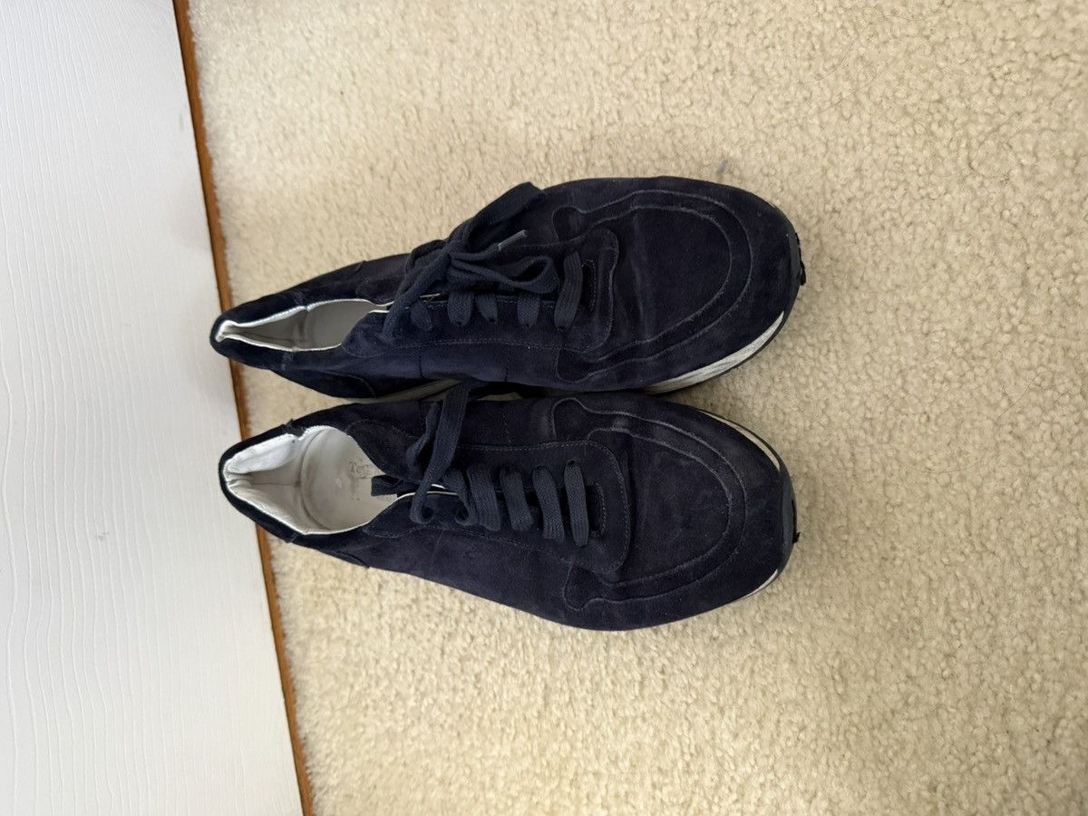 To Boot New York Men's shoes TO BOOT NEW YORK Forest Blue Soft Suede Sneaker Size US 10 / EU 43 - 4 Thumbnail