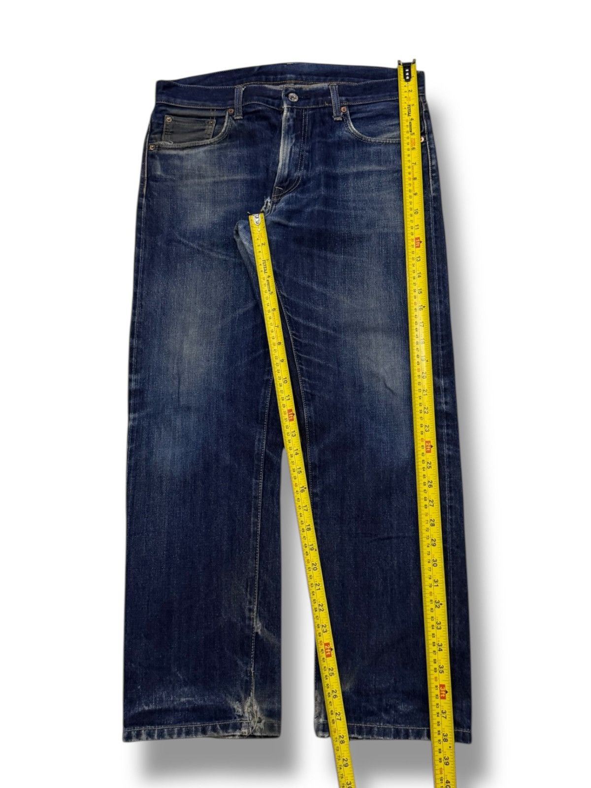 Uniqlo Vintage Uniqlo Japanese Selvedge Denim Jeans | W34 Size US 34 / EU 50 - 14 Thumbnail