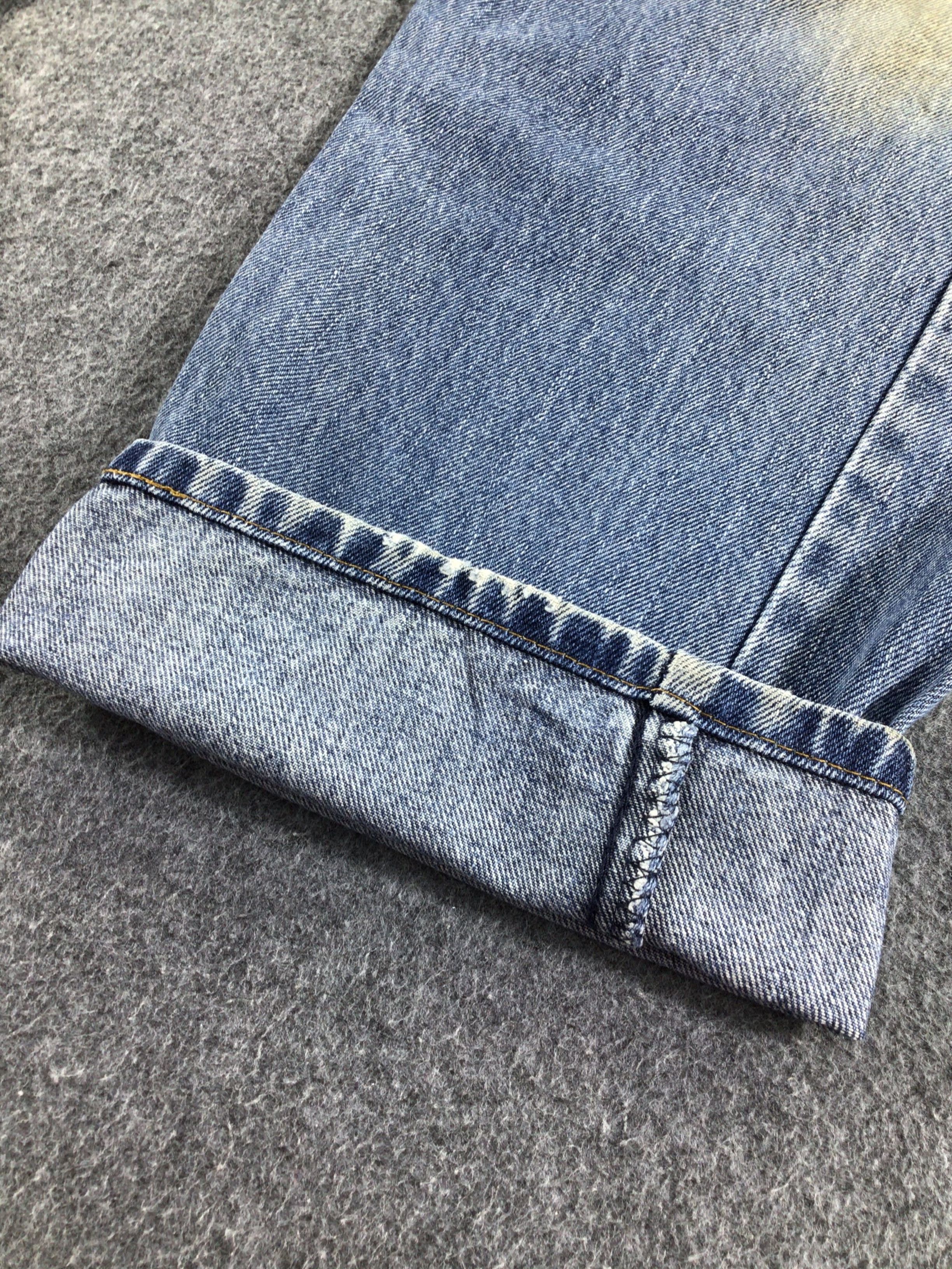 Levi's Vintage Levis 505 Jeans Rusty Faded Blue Denim -J478 Size US 38 / EU 54 - 6 Thumbnail