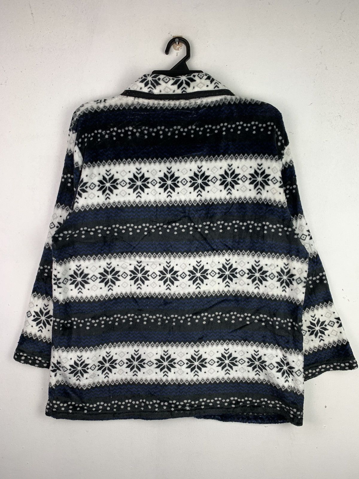 Japanese Brand × Vintage Vintage Fleece Aztec Pattern Jacket Size US M / EU 48-50 / 2 - 9 Thumbnail