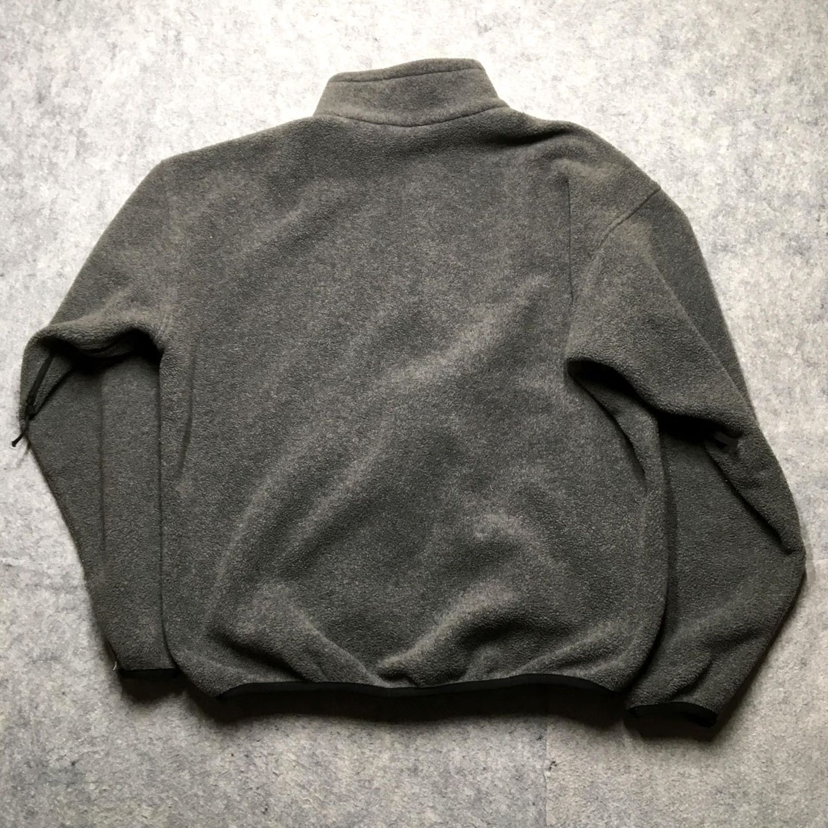 The North Face VINTAGE The North Face Jacket Mens 2XL Gray Full Zip Bomber Elastic Waist Size US XXL / EU 58 / 5 - 6 Thumbnail