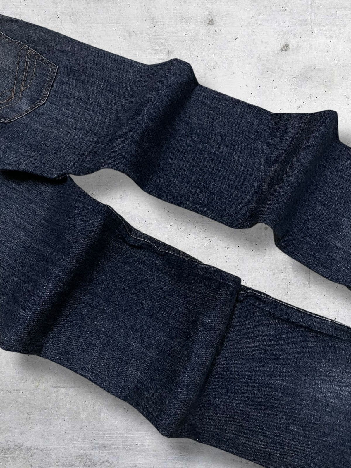 Karl Kani VINTAGE KARL KANI 90S OG DESIGNER STREETWEAR INDIGO DENIM Size US 33 - 14 Thumbnail
