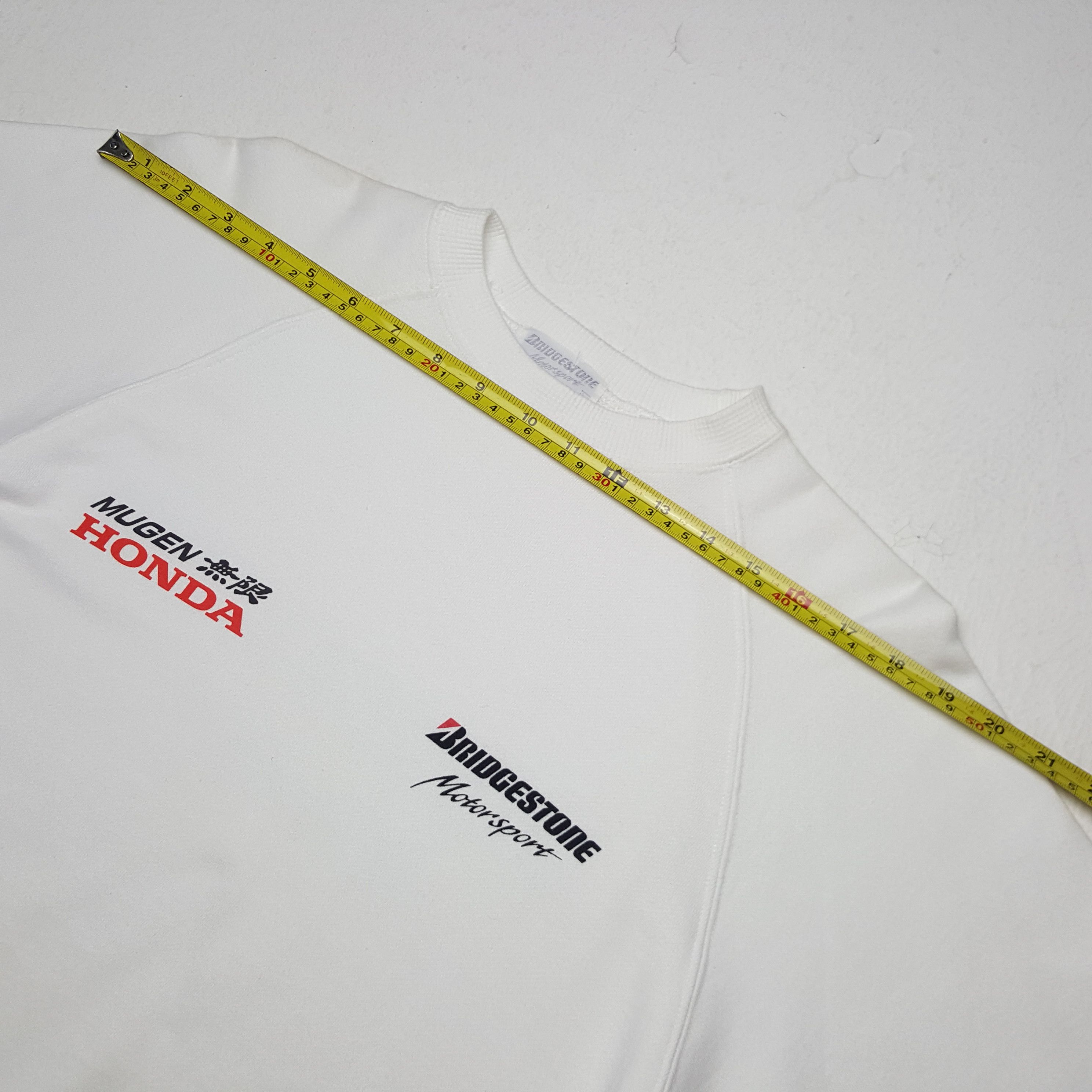 Honda × Vintage Vintage Mugen Honda Bridgestone Japan Racing Team Sweatshirt Size US S / EU 44-46 / 1 - 6 Thumbnail