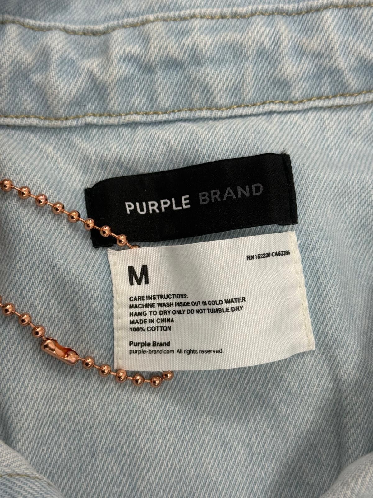 Purple Brand Western LS Shirt Size US M / EU 48-50 / 2 - 3 Thumbnail