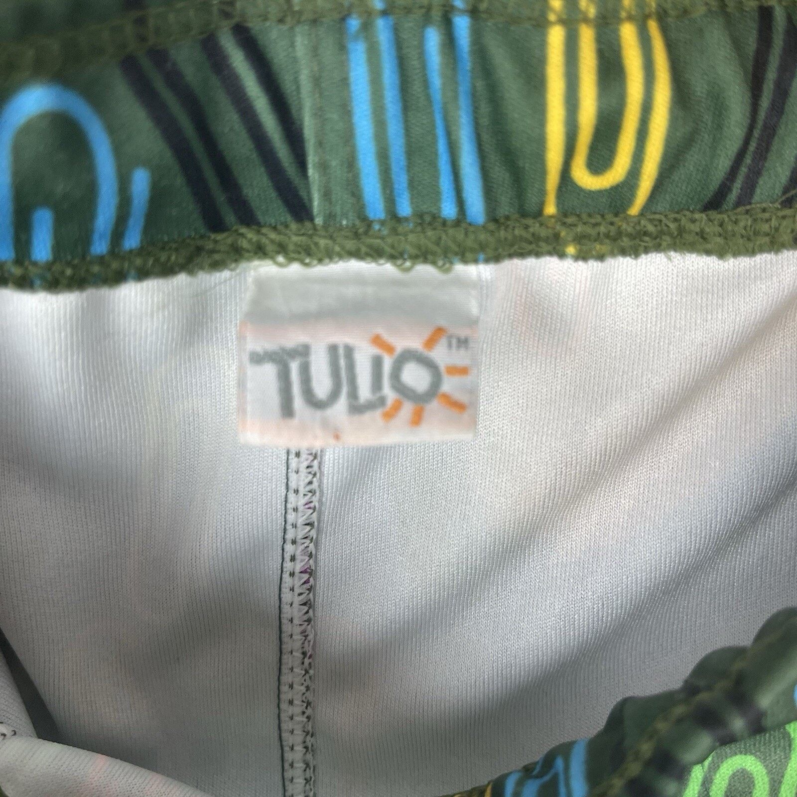 Other Tulio Vintage 90s Swim Trunks Made In Brazil Rare Large Size US 37 - 8 Thumbnail