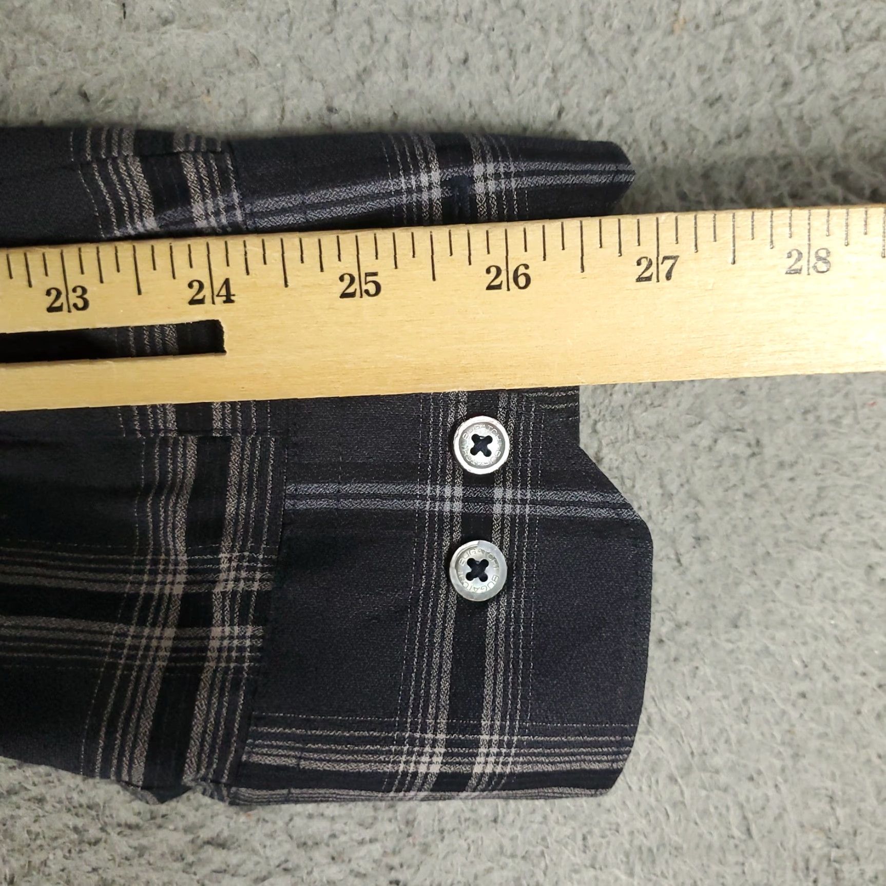BUGATCHI Bugatchi Uomo Shirt Mens XL Gray Plaid Button-Up Long Sleeve Casual Business Formal Streetwear Mens XL Gray Plaid Button-Up Shirt Size US XL / EU 56 / 4 - 6 Thumbnail