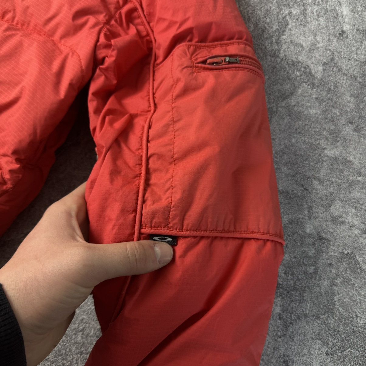 Oakley Oakley Software Vintage 90s 00s Red Puffer Jacket Size S / US 4 / IT 40 - 6 Thumbnail
