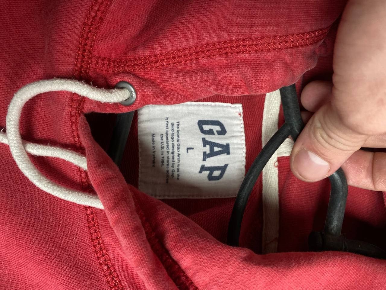 Gap Gap Hoodie big logo Size US L / EU 52-54 / 3 - 12 Thumbnail