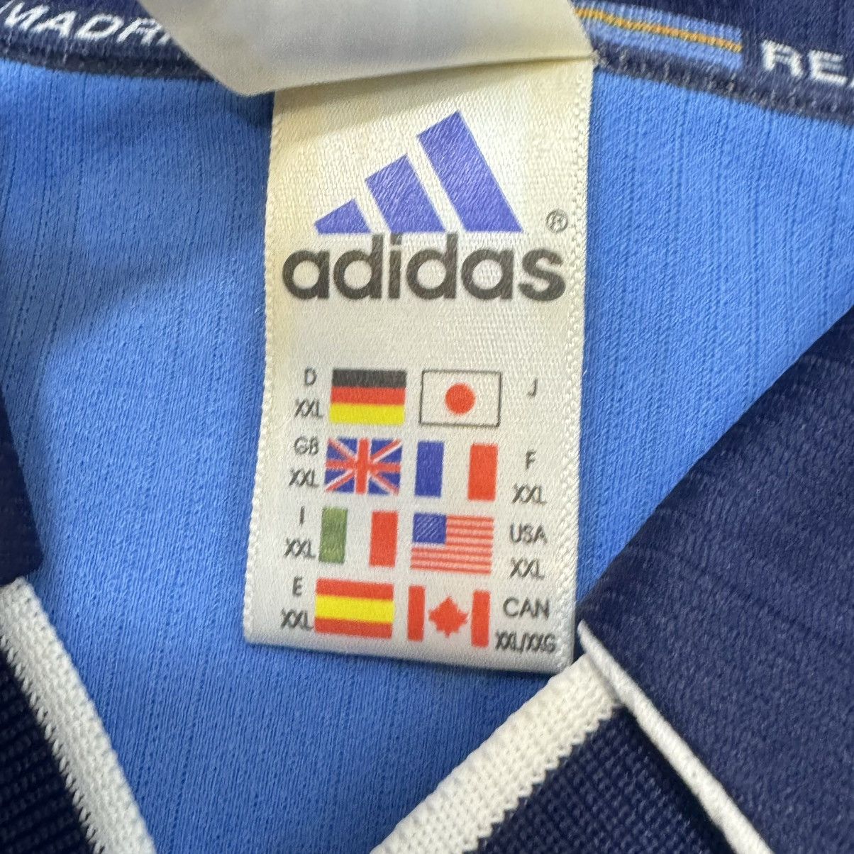 Adidas Real Madrid 99/00 player issue L/S third away shirt(bnwt) Size US XXL / EU 58 / 5 - 4 Thumbnail