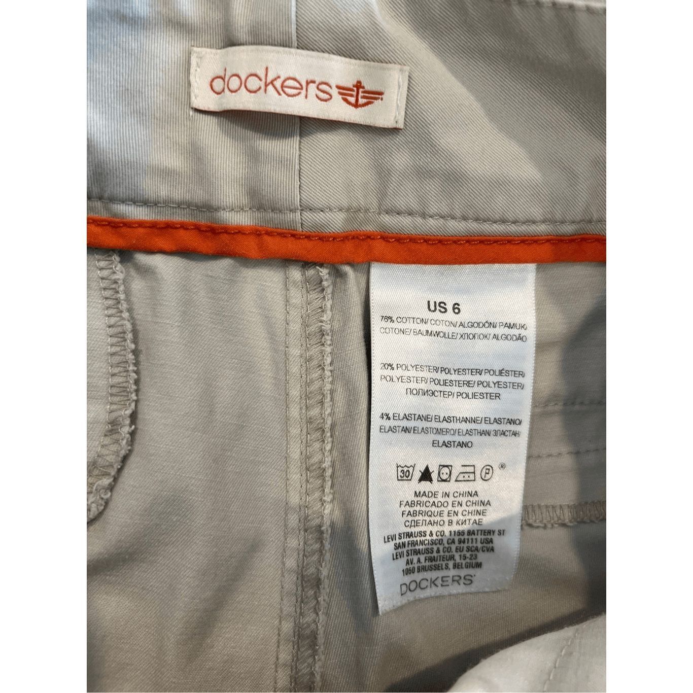 Dockers Dockers Chinos khaki ankle pants size 6 Size 28" / US 6 / IT 42 - 7 Thumbnail
