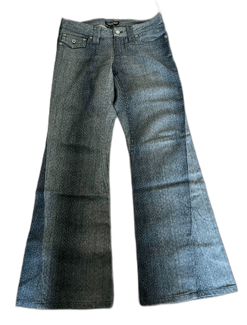 Yohji Yamamoto Vintage Tornado Mart Denim Pants with Snake Print Size 28" / US 6 / IT 42 - 1 Thumbnail