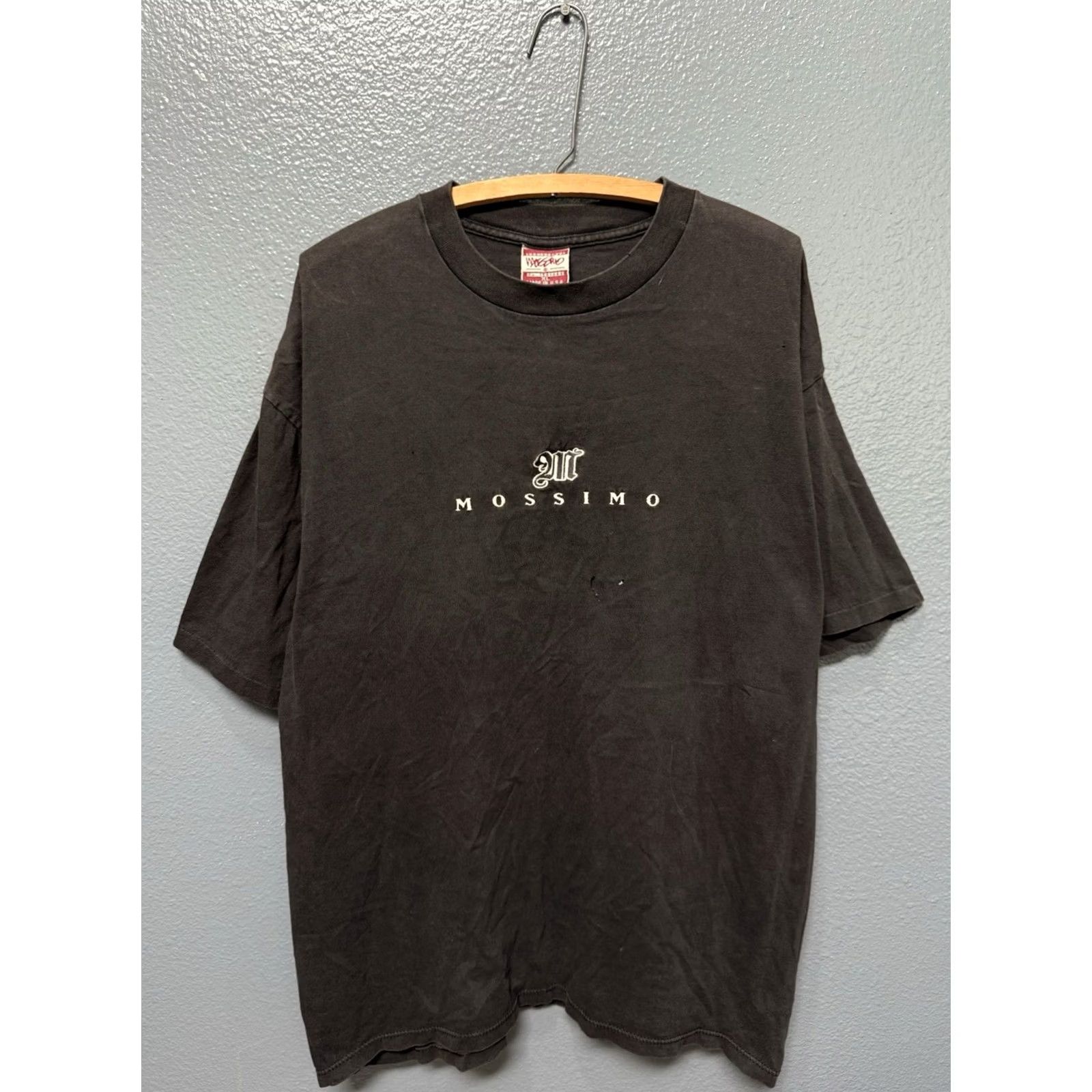 Mossimo VINTAGE Mossimo Embroidered Black Cotton Tee Shirt XL USA Made 90s Mens T-Shirt Size US XL / EU 56 / 4 - 3 Thumbnail